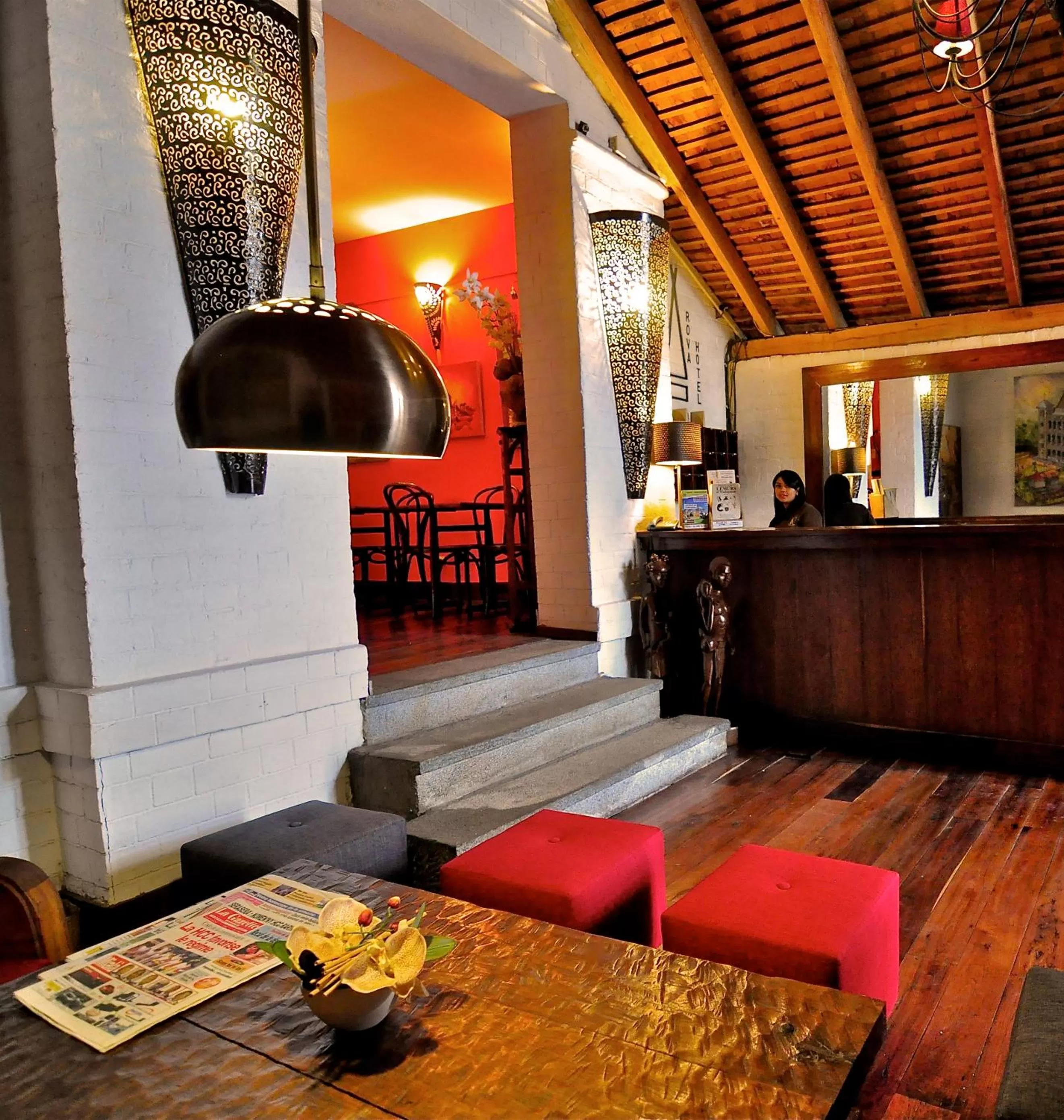 Lobby or reception in Rova Hotel