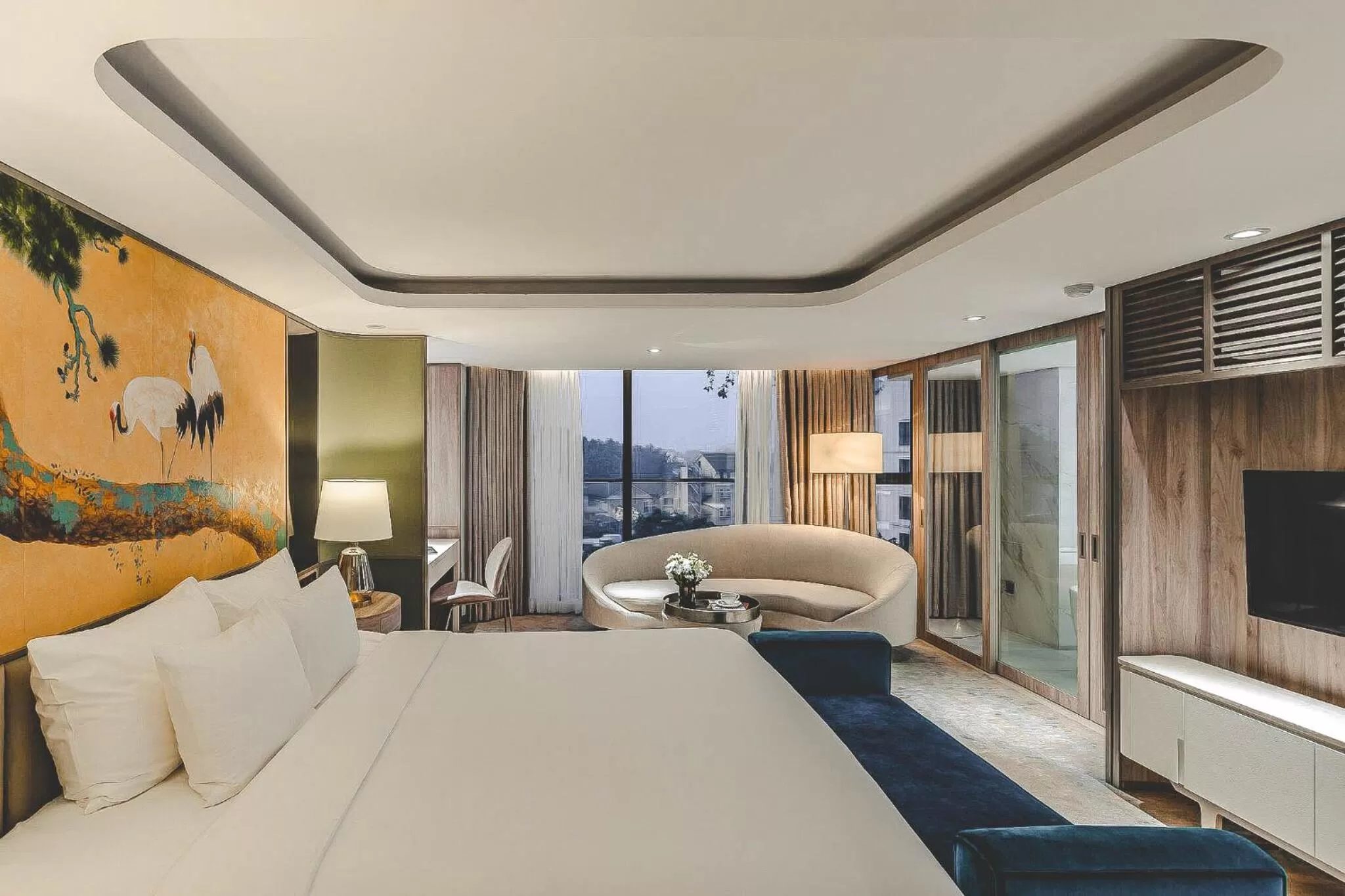 Bedroom, Bed in Hanoi Le Jardin Hotel & Spa