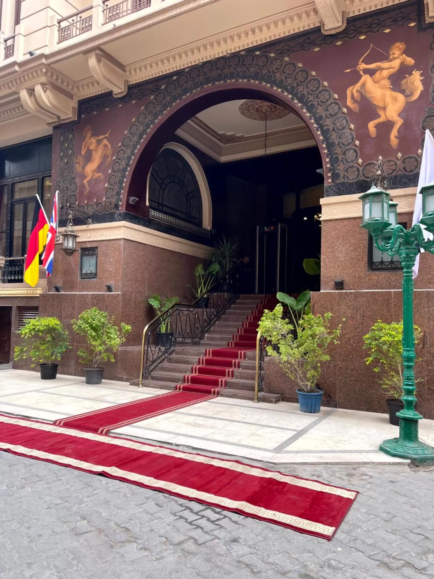 Facade/entrance in Cosmopolitan hotel