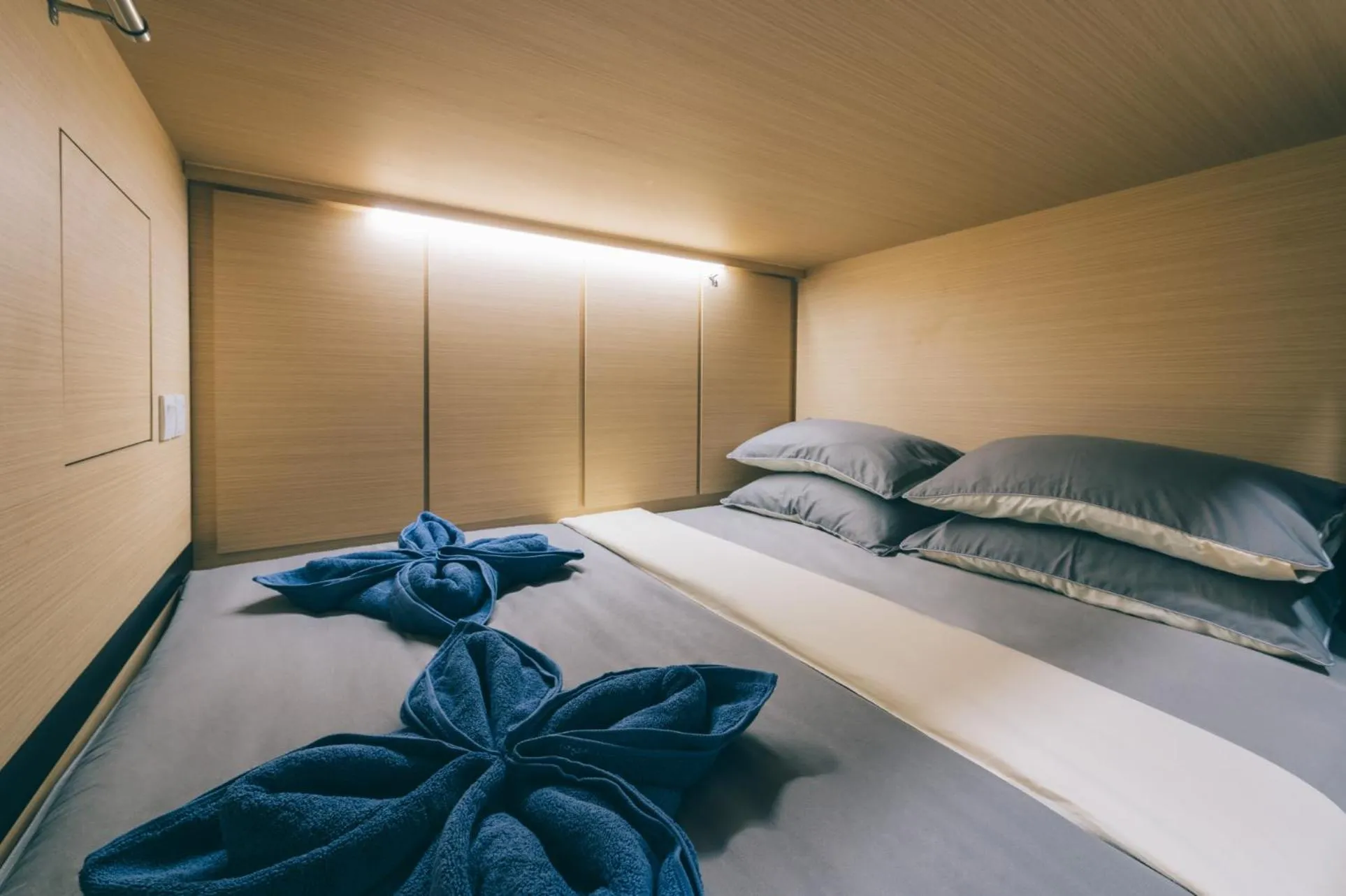 Bed in Wanderloft Capsule Hostel