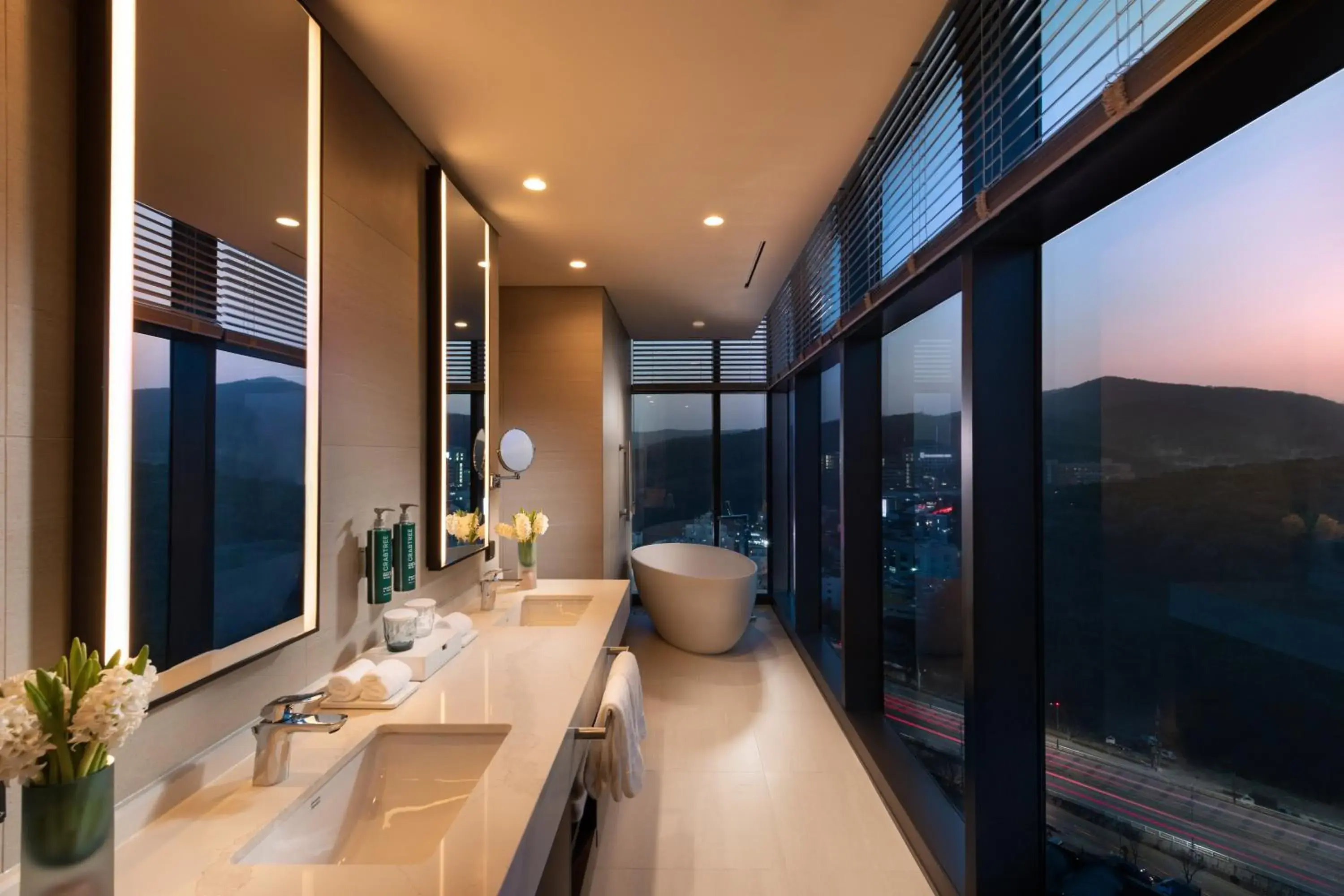 Bathroom in DoubleTree By Hilton Seoul Pangyo Residences