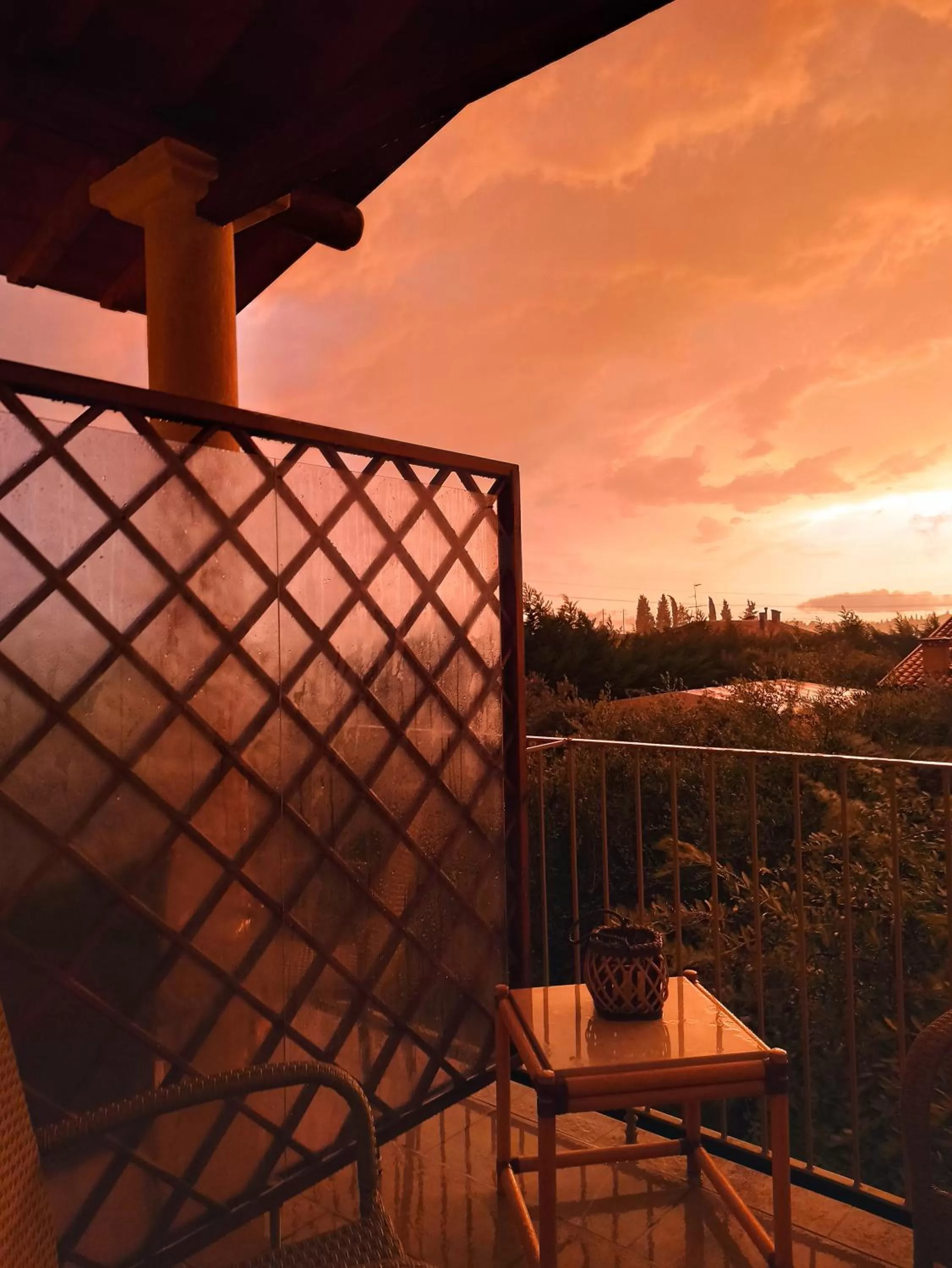 Balcony/Terrace in Le Zampolle B & B