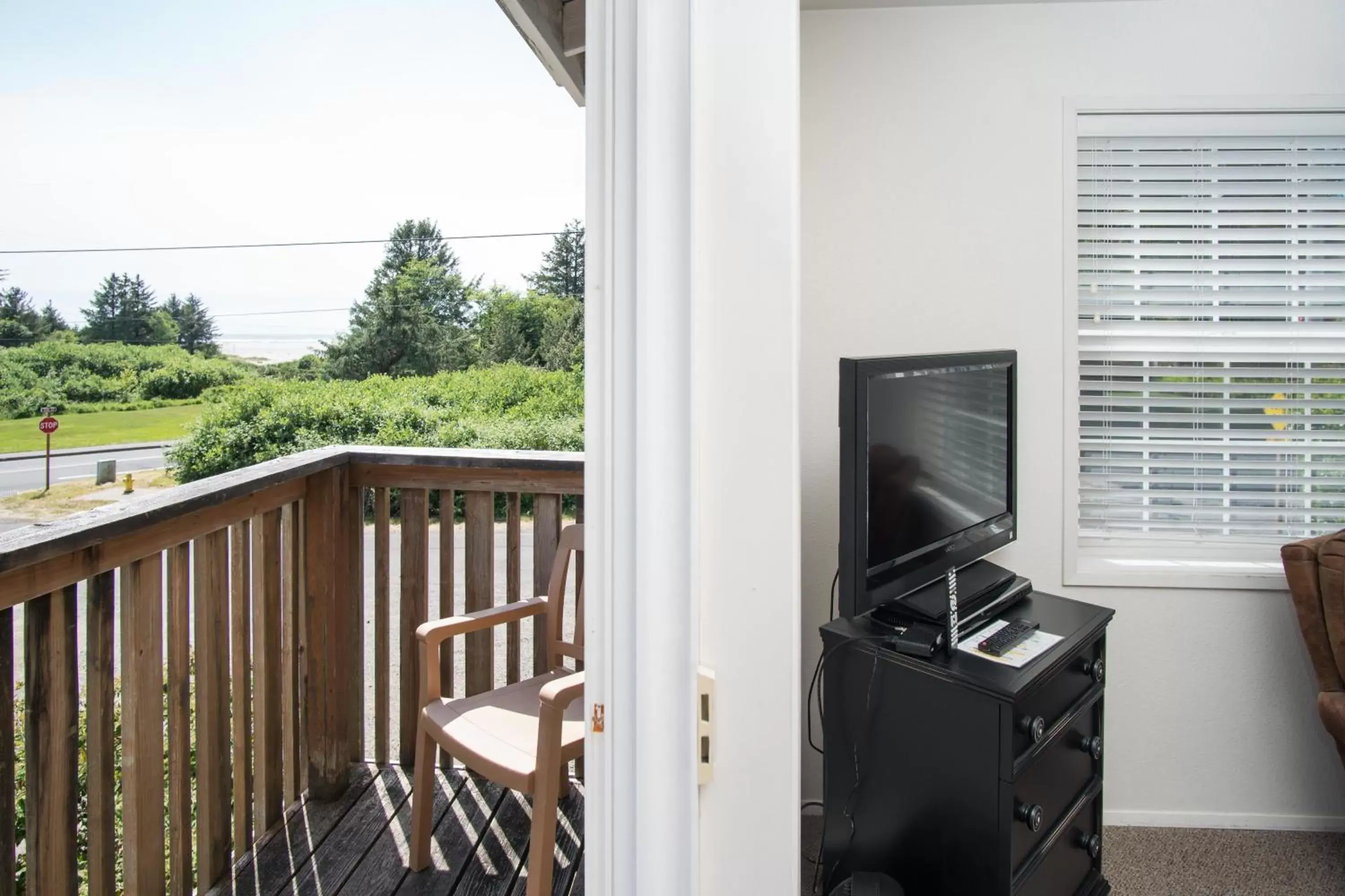 TV/Entertainment Center in Ecola Creek Lodge