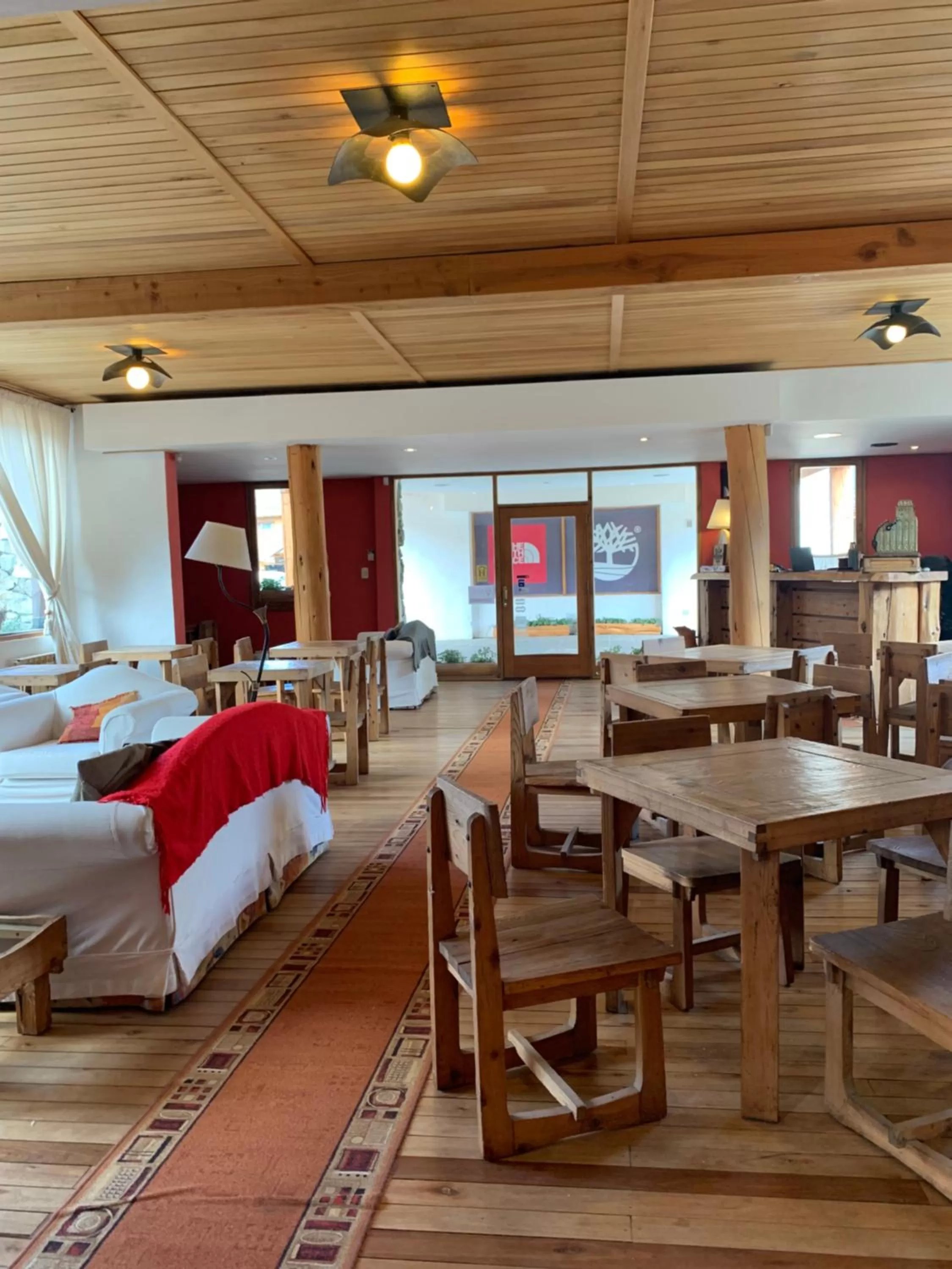 Bed in Hosteria Posta de los Colonos