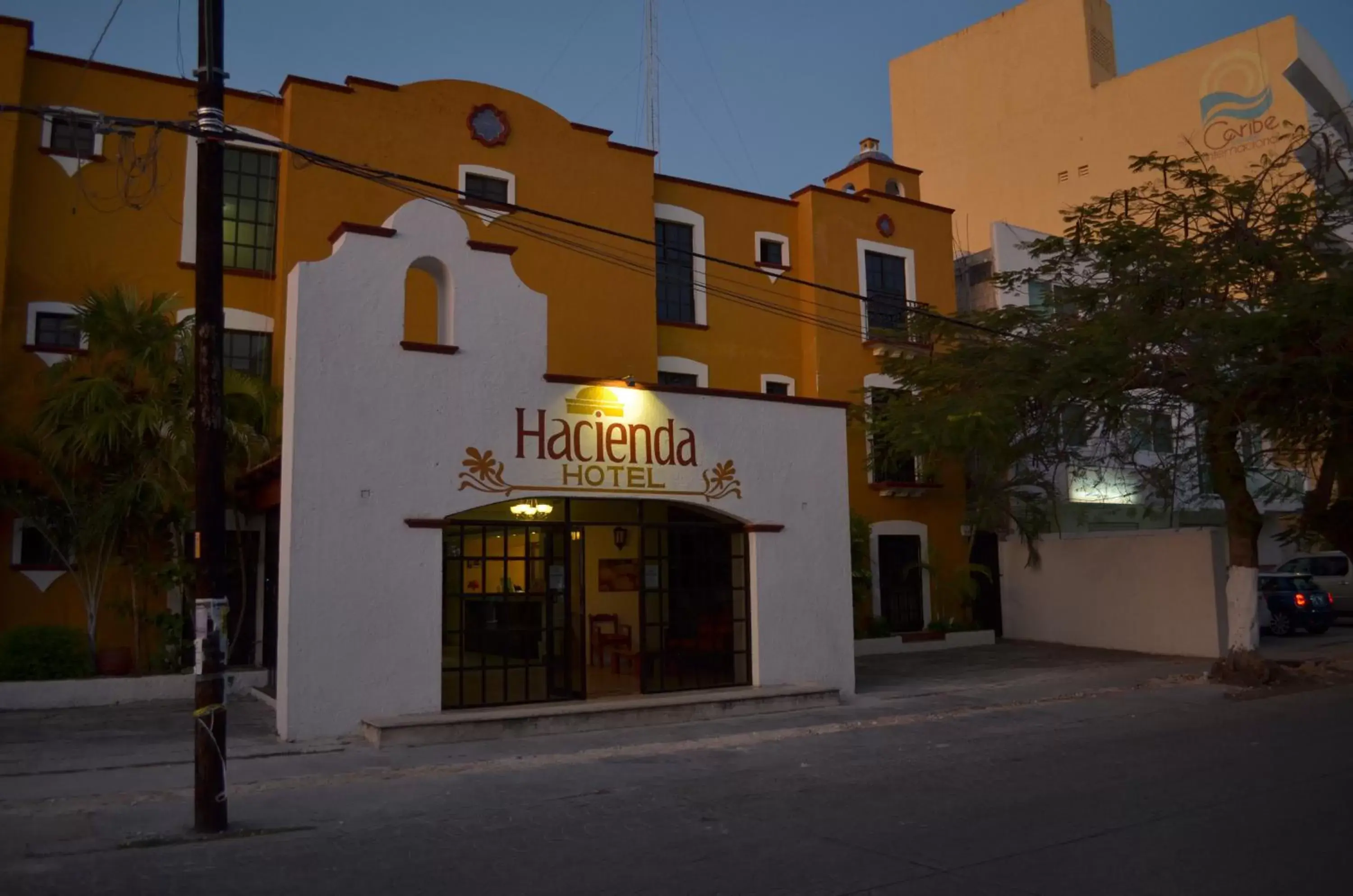 Facade/entrance, Property Building in Hotel Hacienda Cancun