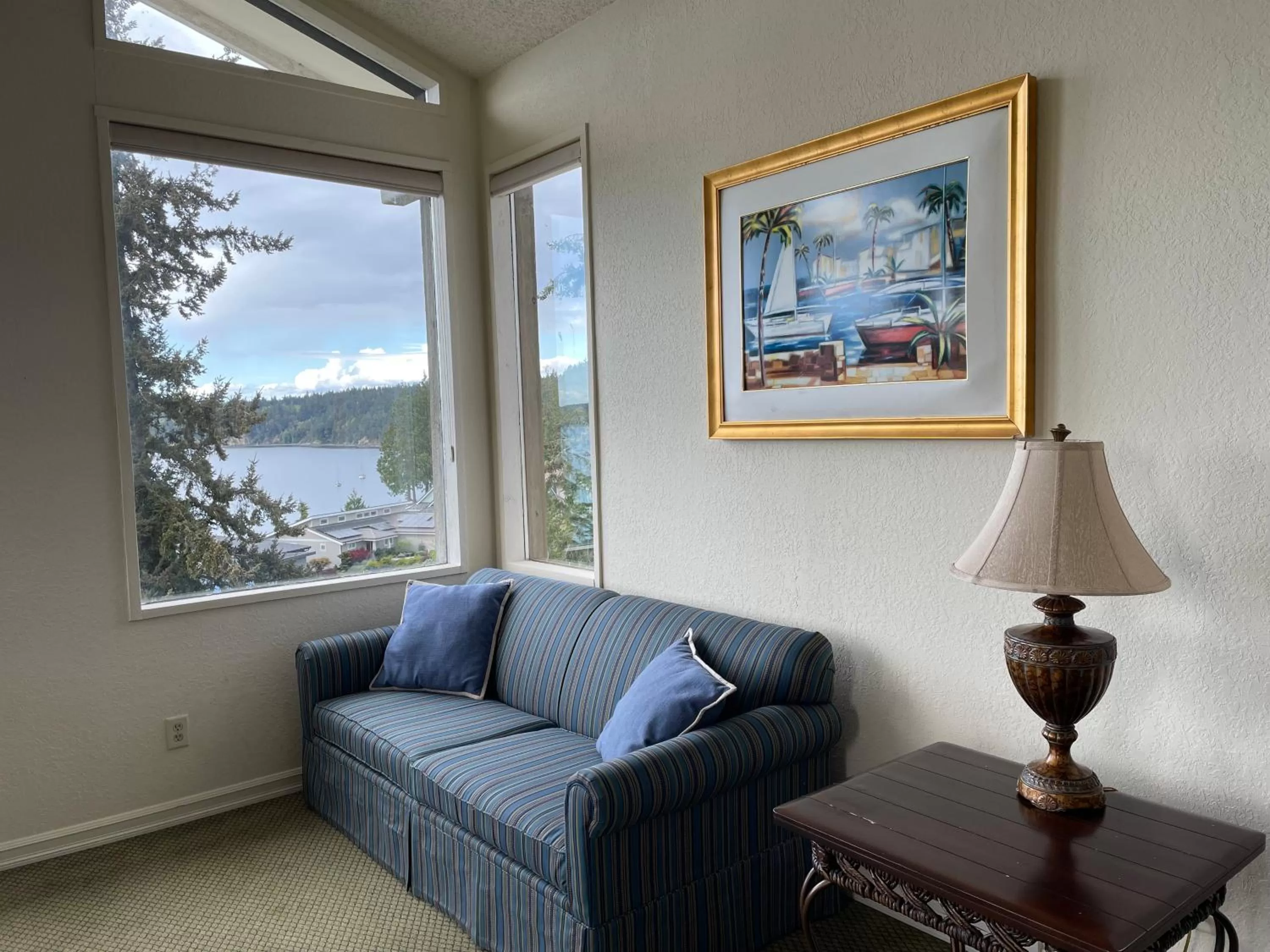Seating area in Old Alcohol Plant