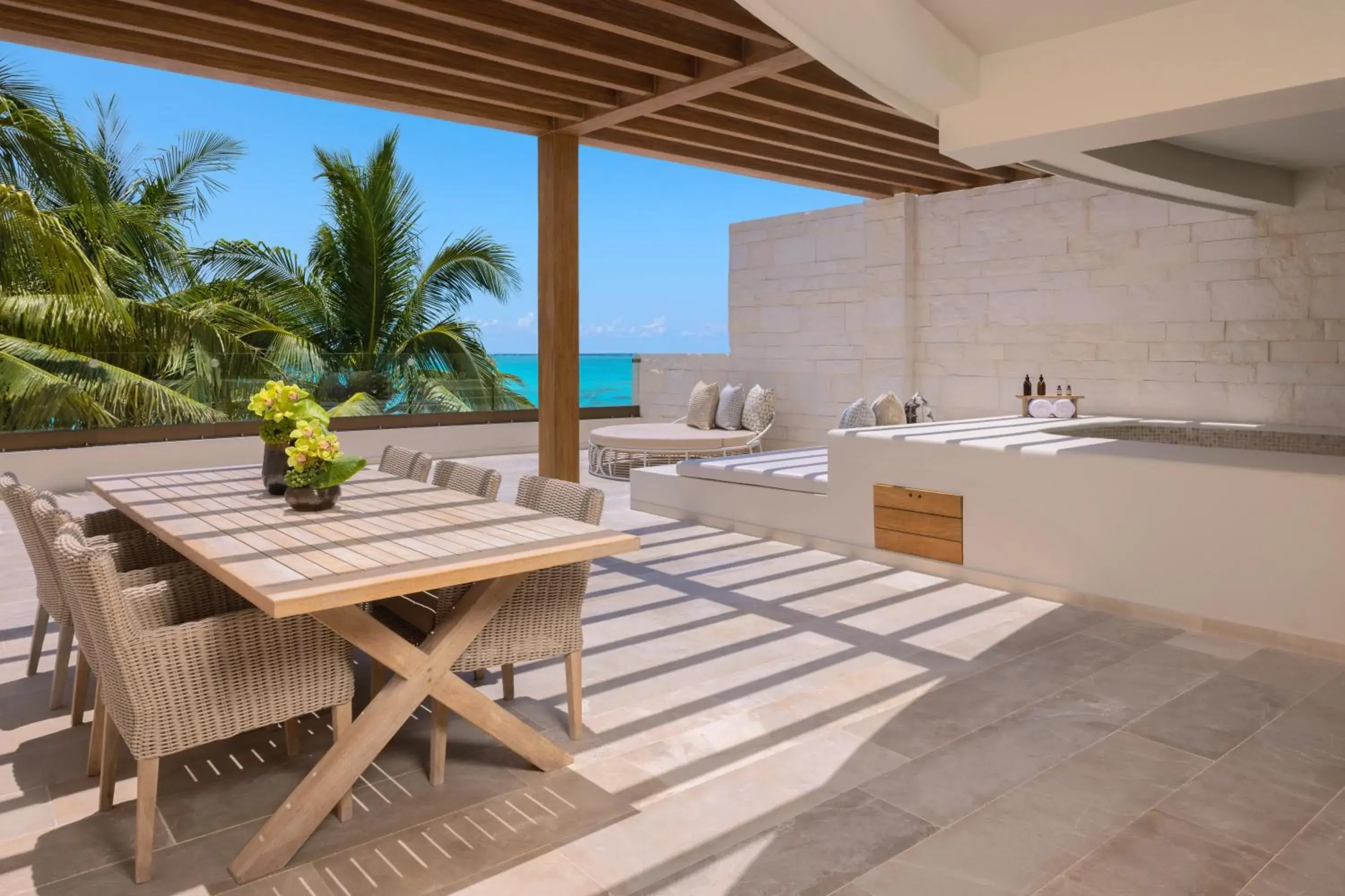 Balcony/Terrace in Impression Isla Mujeres by Secrets - Adults Only - All Inclusive