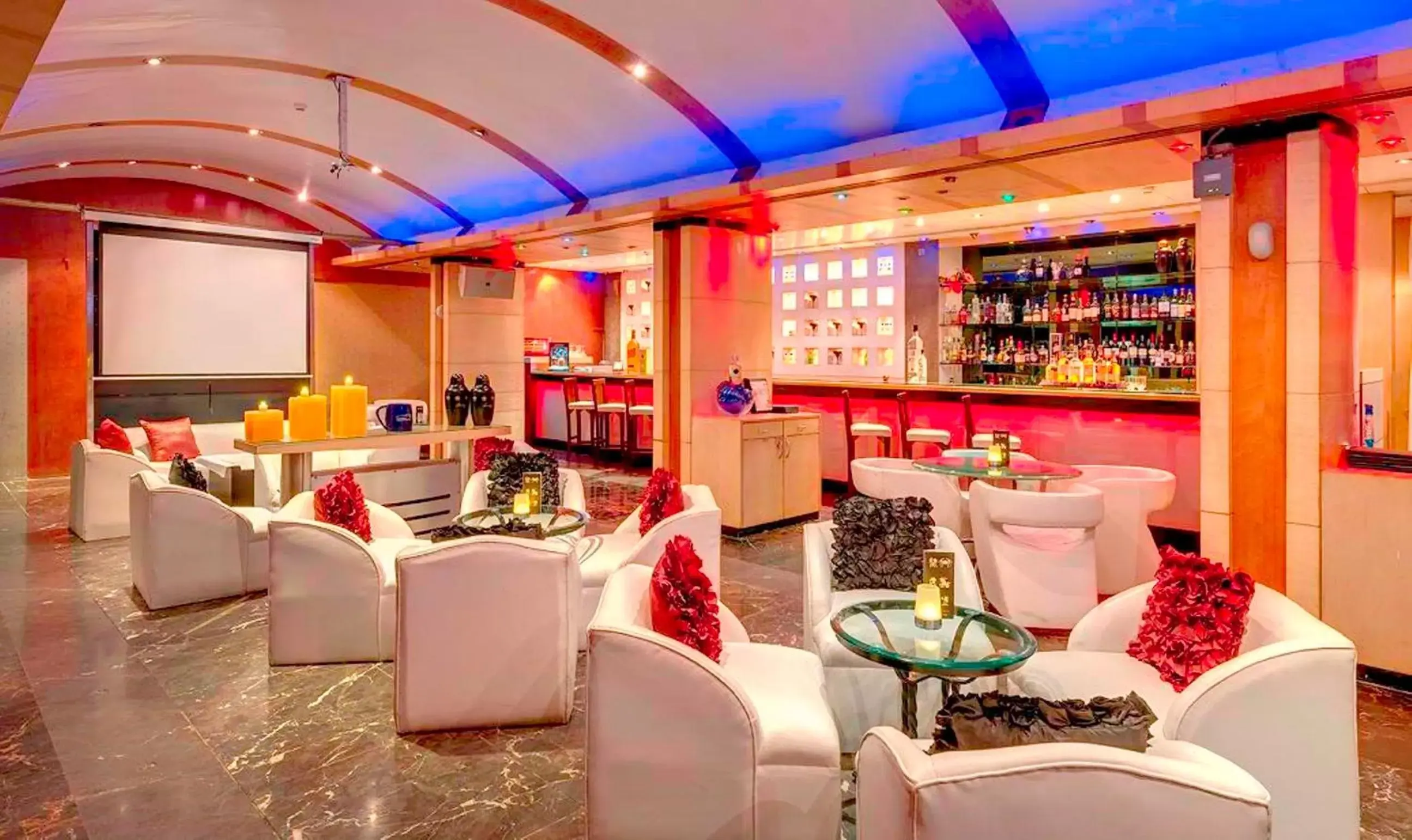 Lounge or bar in Hotel Hindustan International