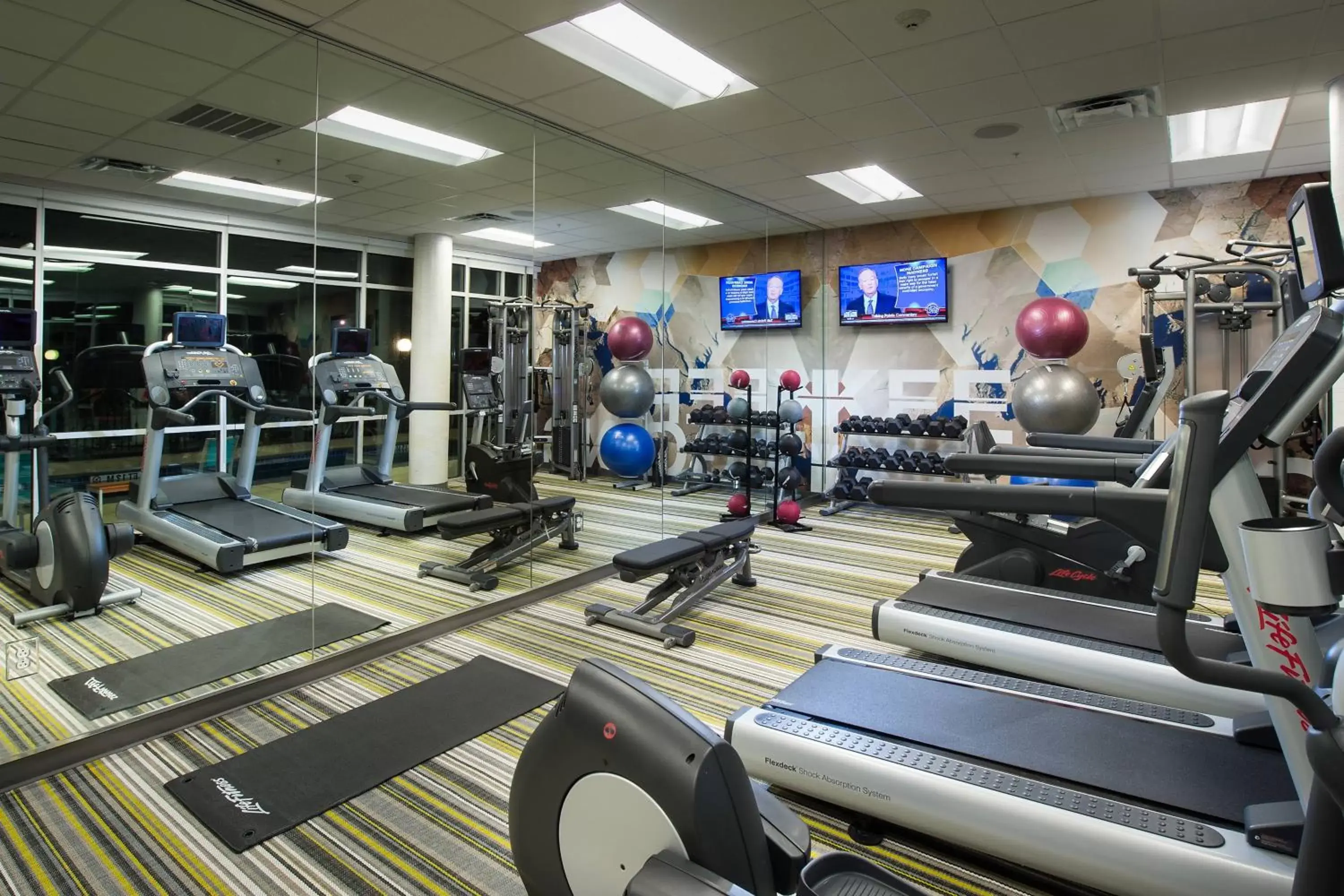 Fitness centre/facilities, Fitness Center/Facilities in SpringHill Suites by Marriott Houston Hwy. 290/NW Cypress
