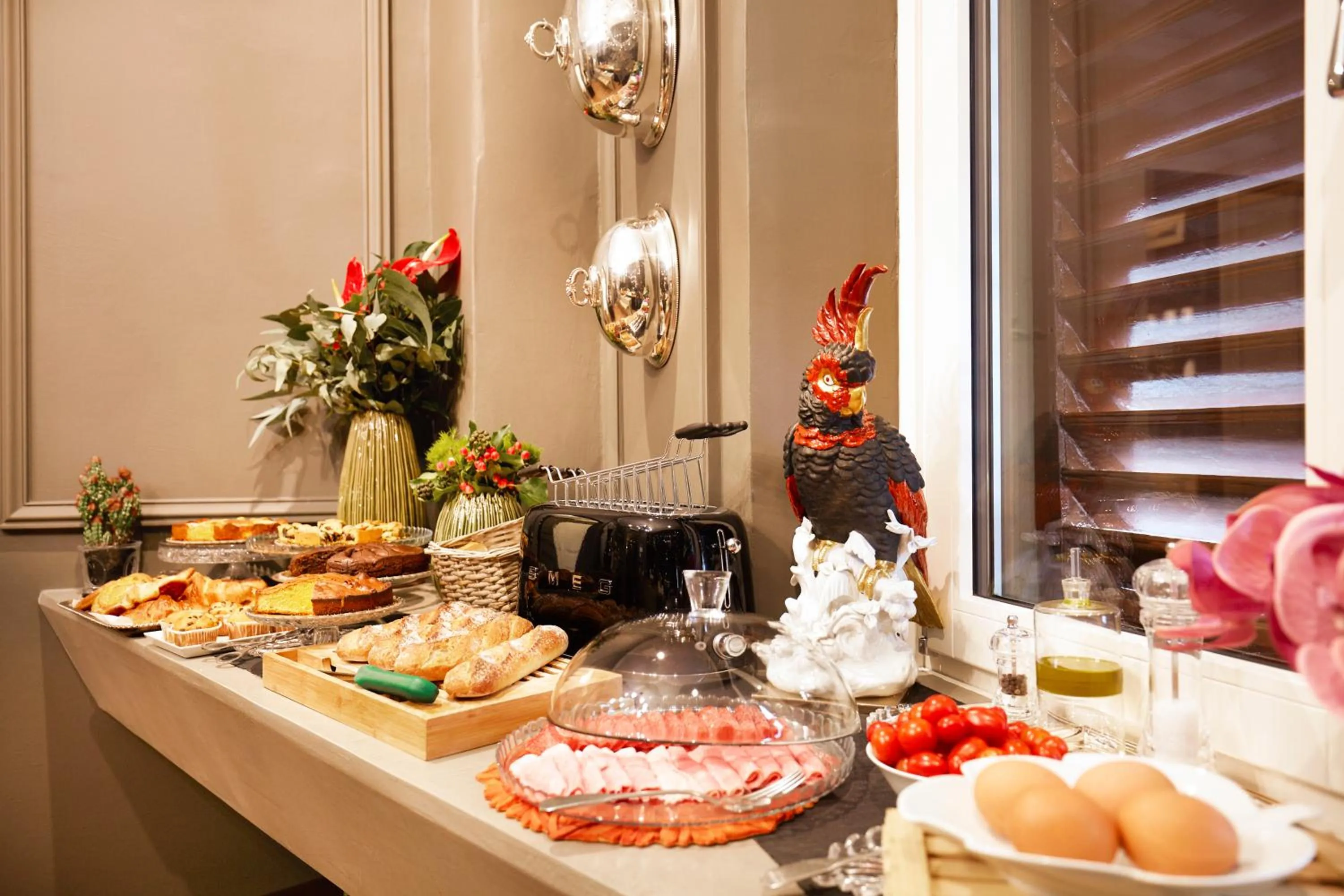 Food in Boutique Hotel Hugo