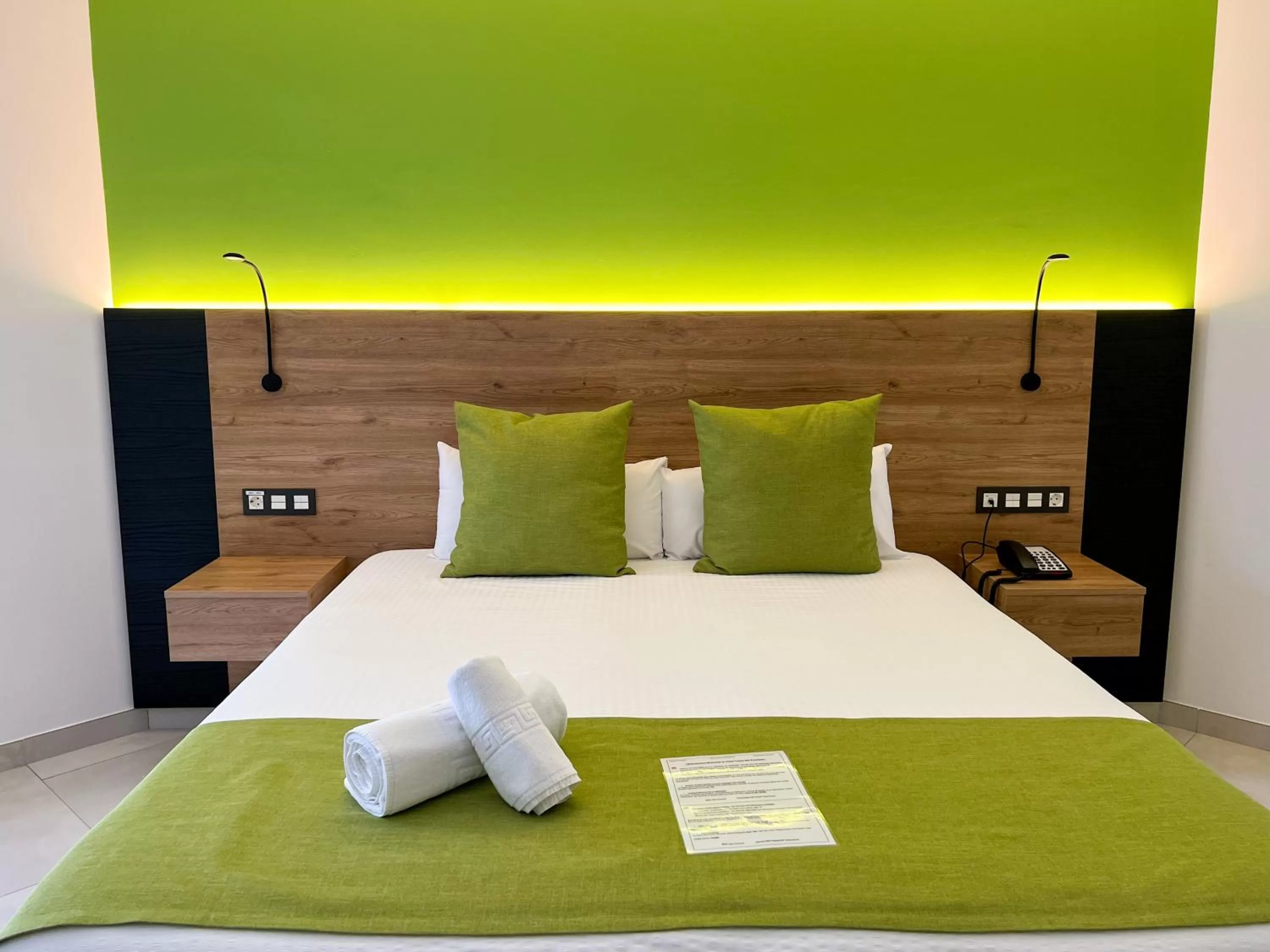 Bed in Hotel MG Poniente