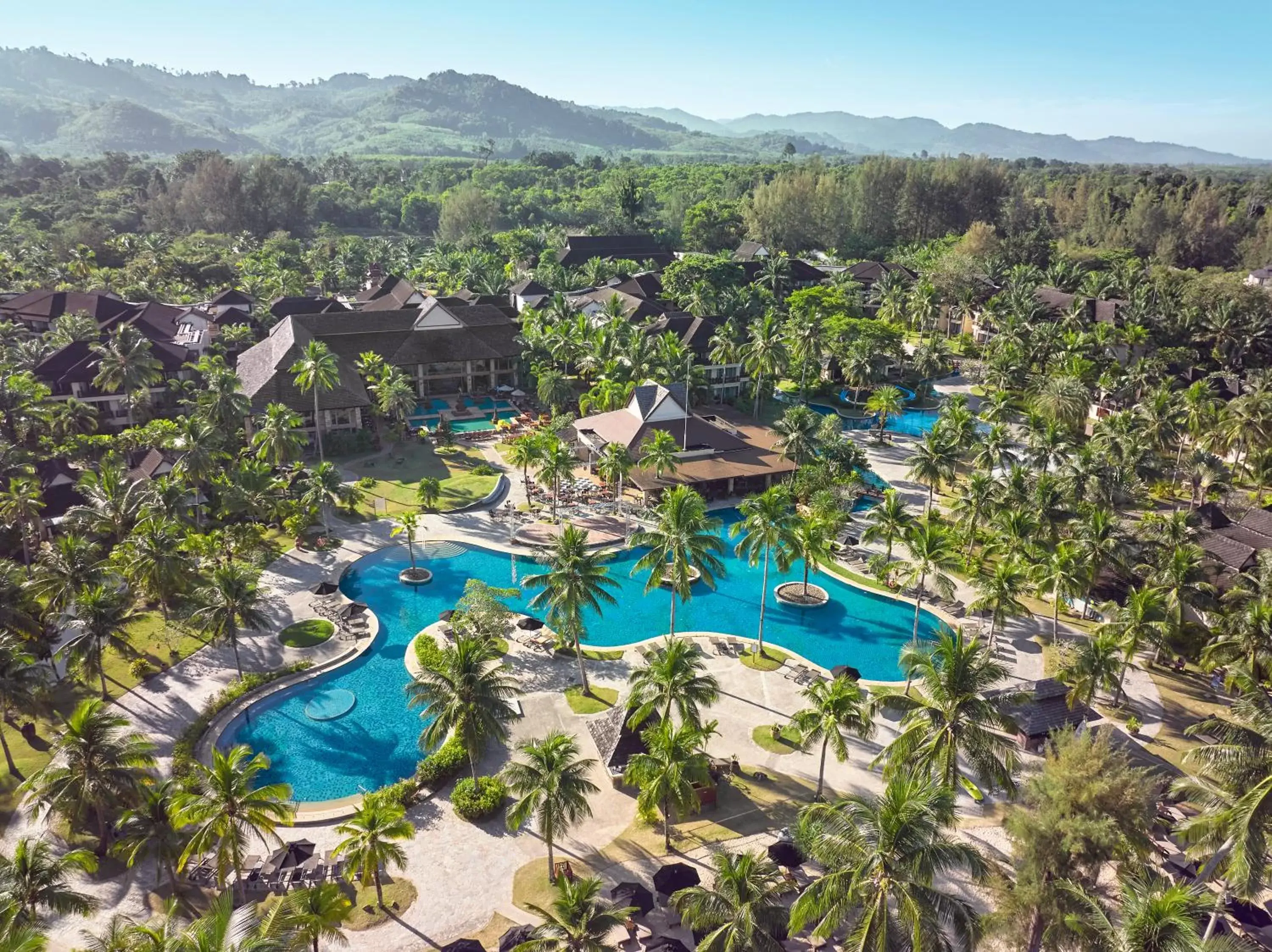 Property building, Bird's-eye View in ROBINSON KHAO LAK