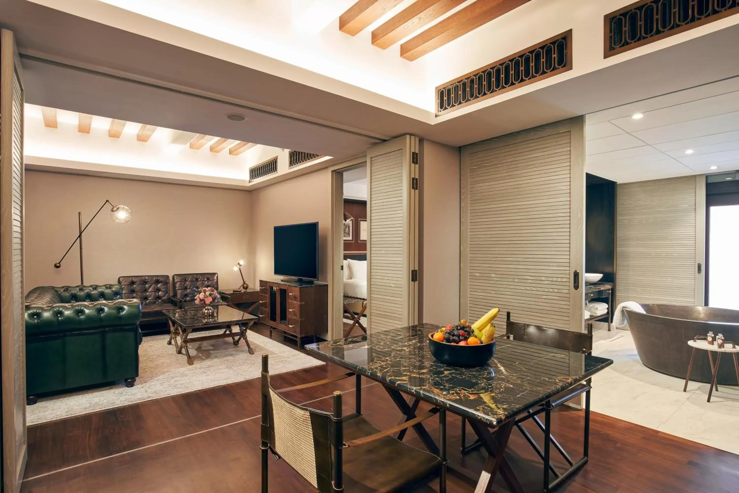 Bedroom, Seating Area in The Barracks Hotel Sentosa by Far East Hospitality