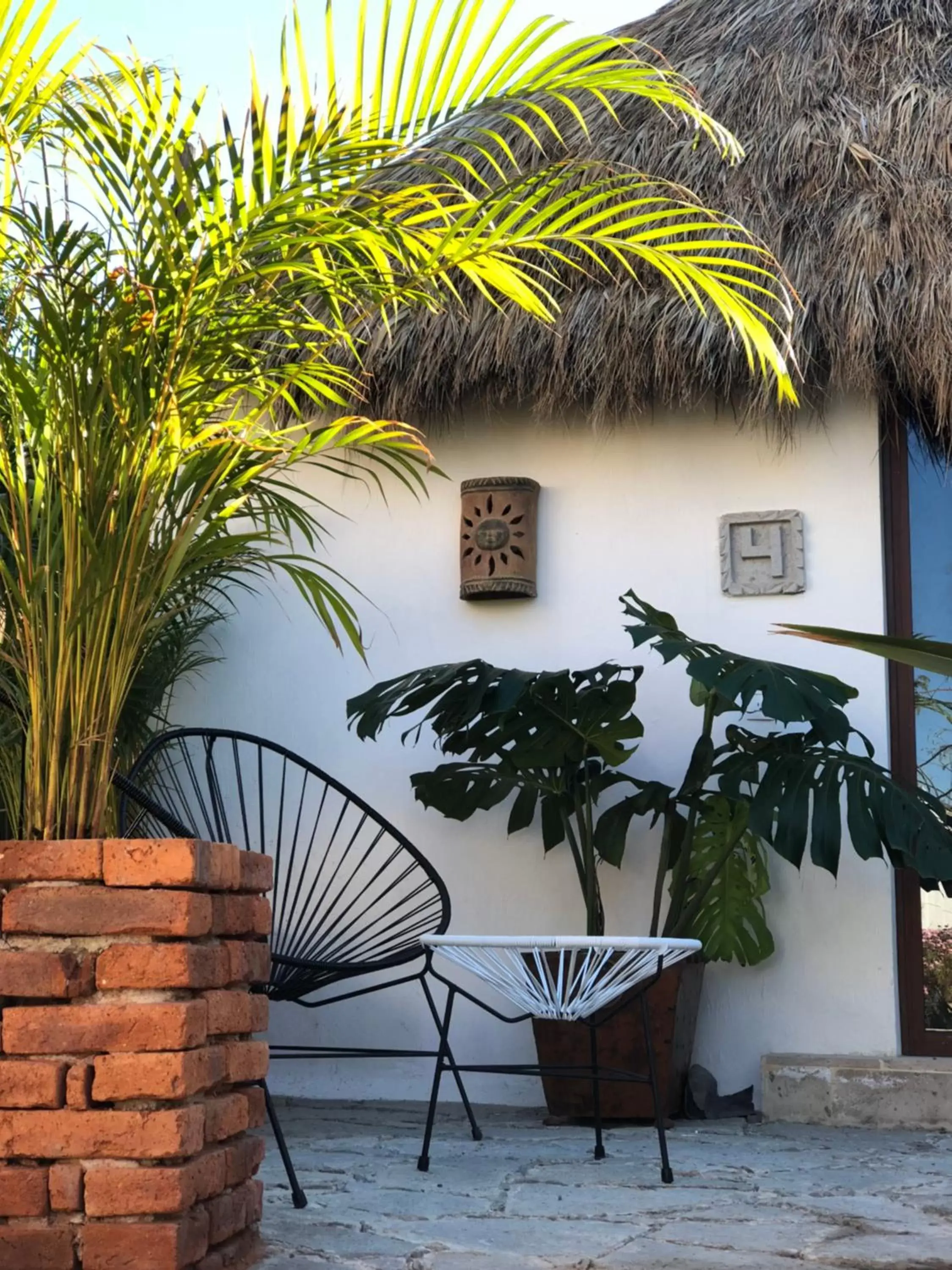 Seating area in Casa Miura Hotel Boutique