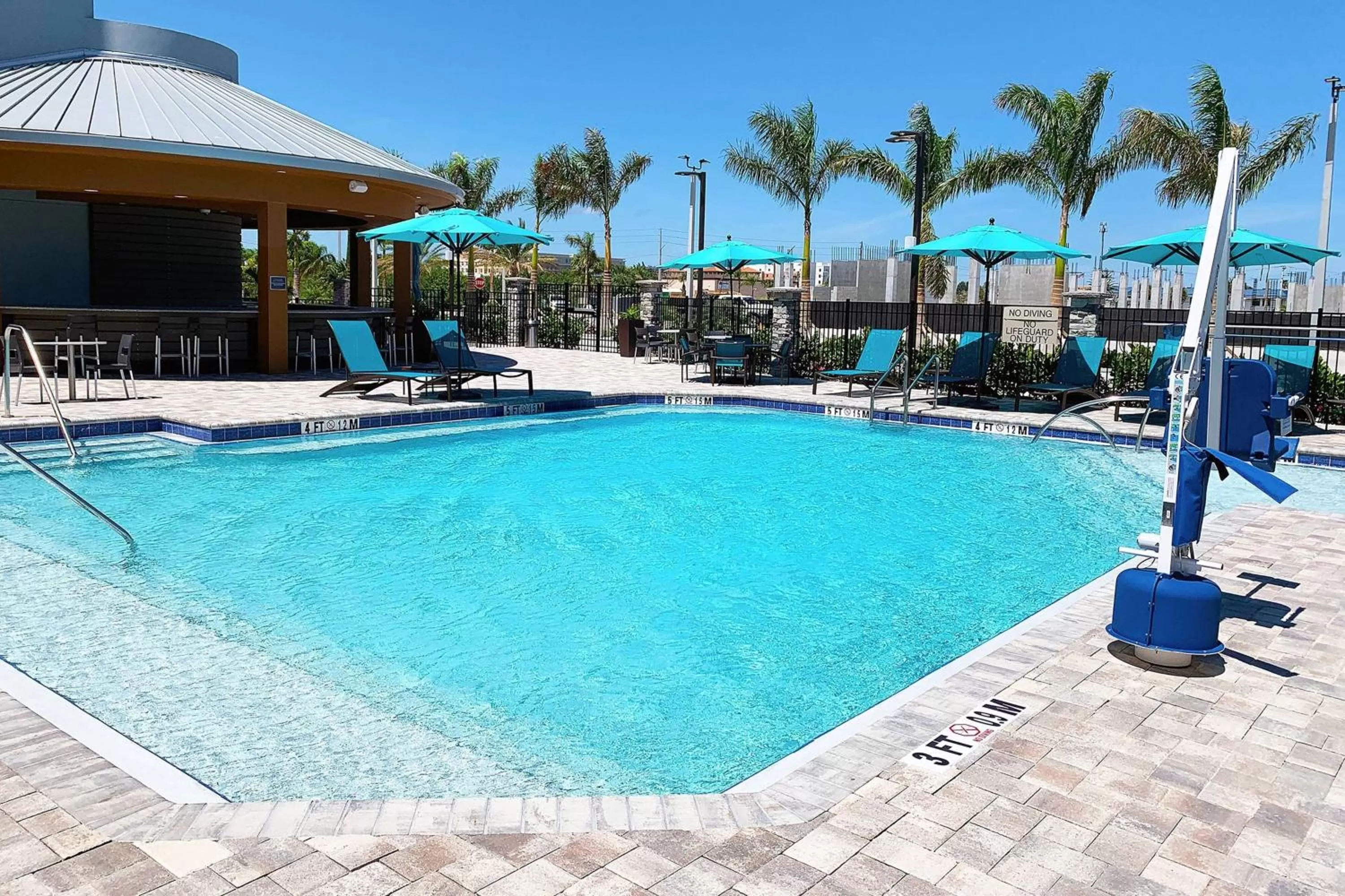 Swimming pool in SpringHill Suites by Marriott Cape Canaveral Cocoa Beach