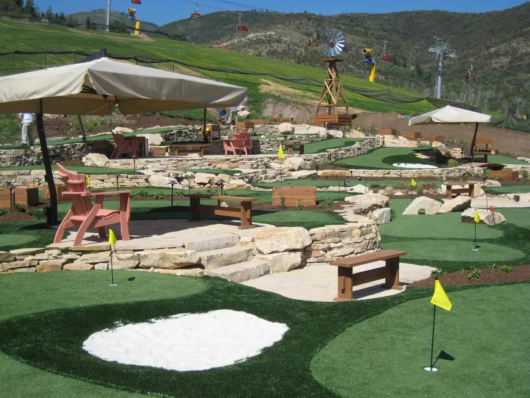 Golfcourse in Sundial Lodge Park City - Canyons Village