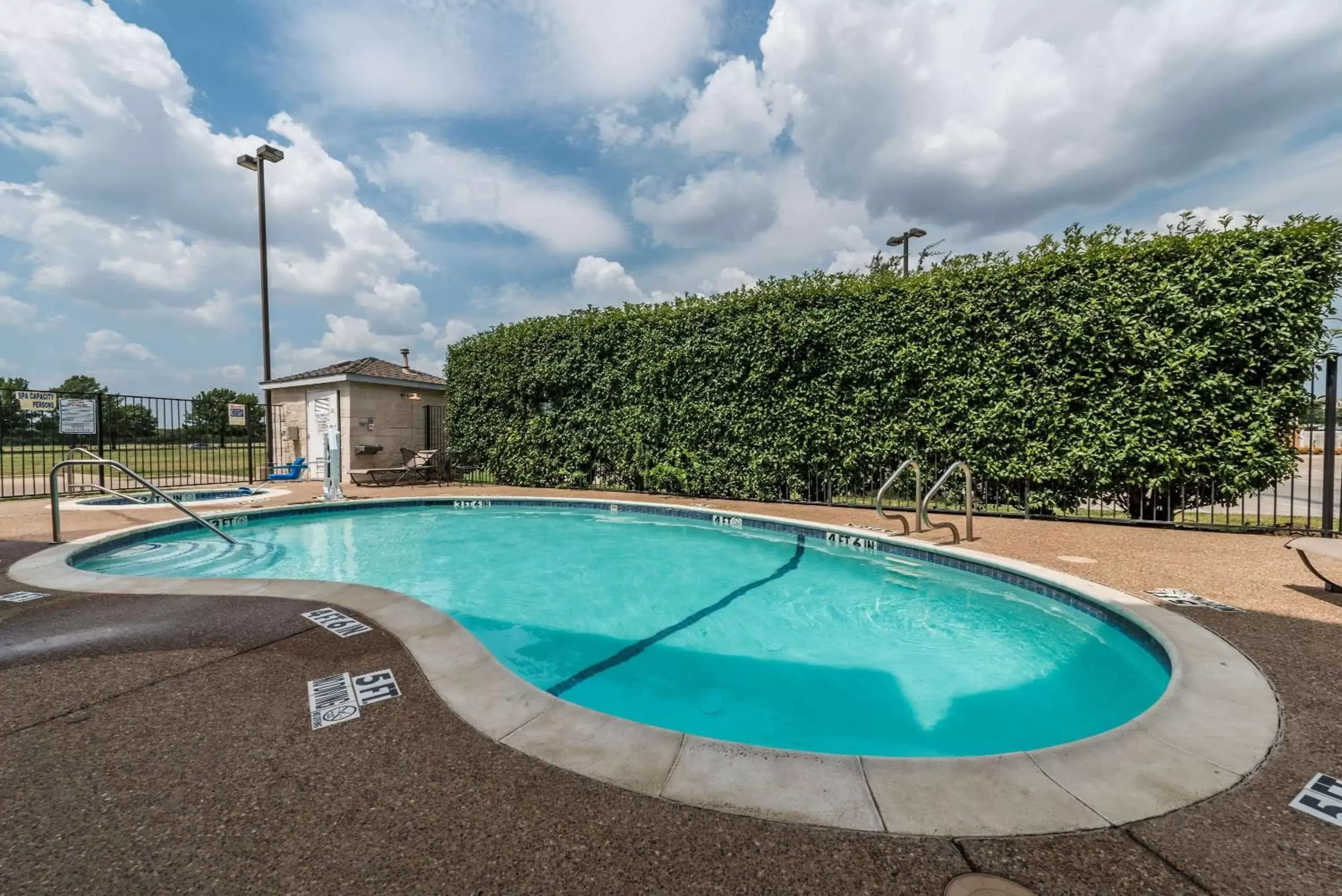 Pool view, Swimming Pool in Microtel Inn & Suites by Wyndham Ft. Worth North/At Fossil
