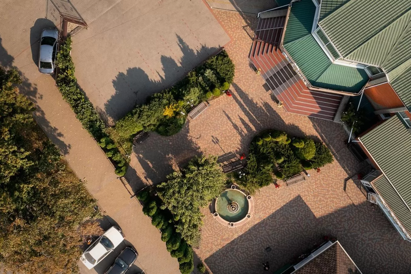 Bird's eye view in Park Hotel