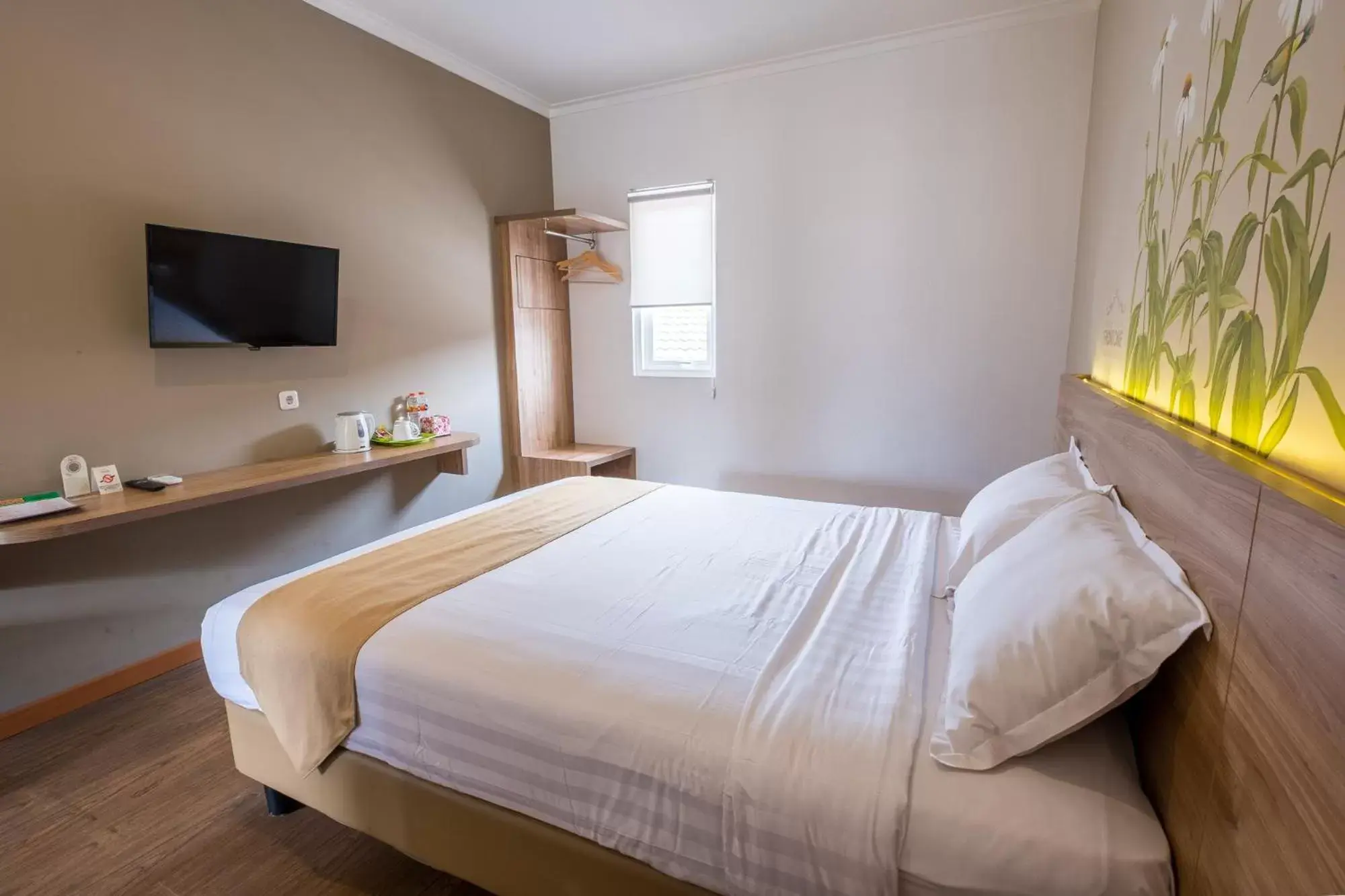 Bed in Three Eight Front One Boutique Batu Malang Bed in Three Eight Front One Boutique Batu Malang