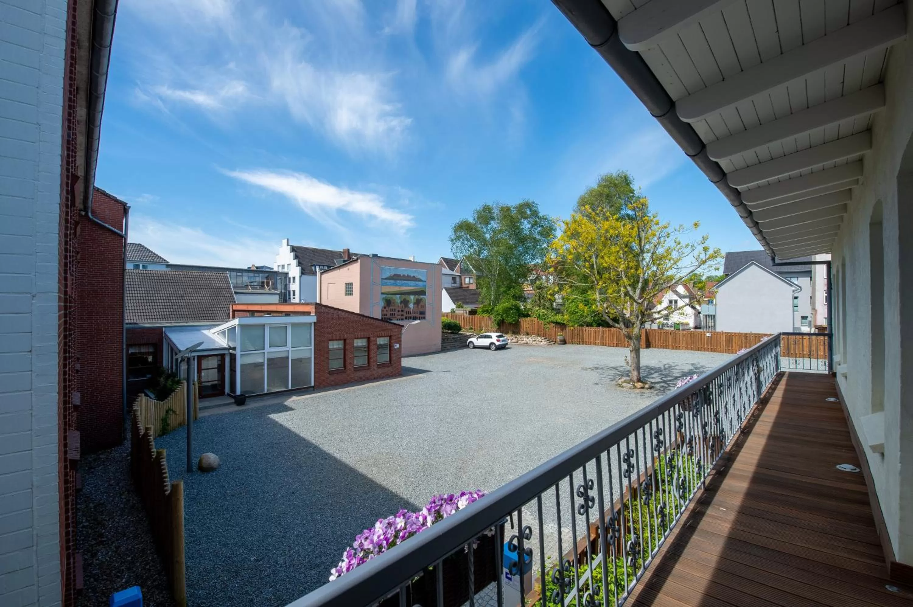 Patio in Nordsee-Hotel Hinrichsen