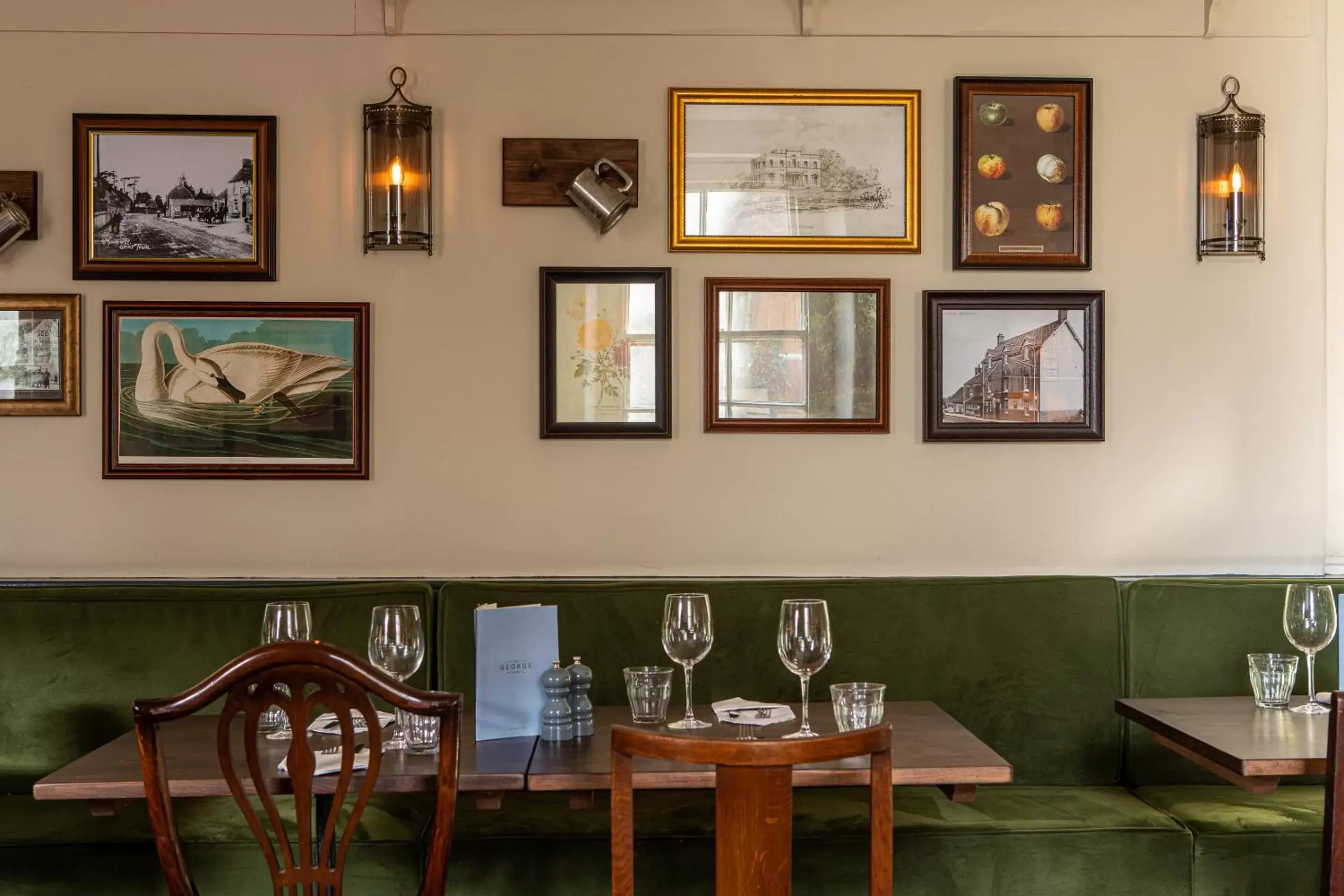 Dining area, Restaurant/Places to Eat in The George at Backwell