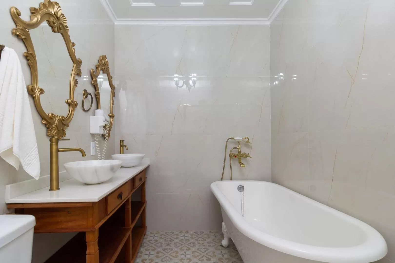 Bathroom in Pousada Aconchego