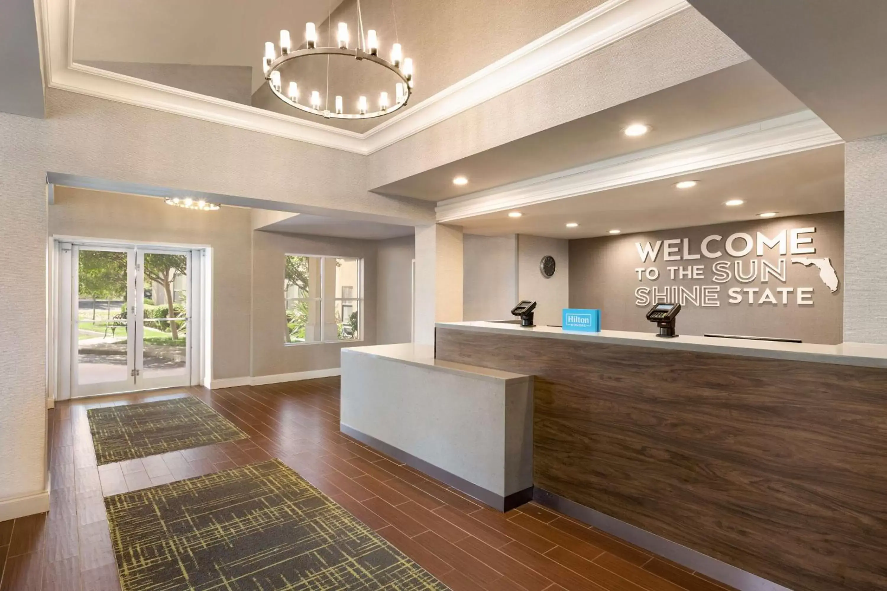 Lobby or reception, Lobby/Reception in Hampton Inn & Suites Fort Lauderdale Airport