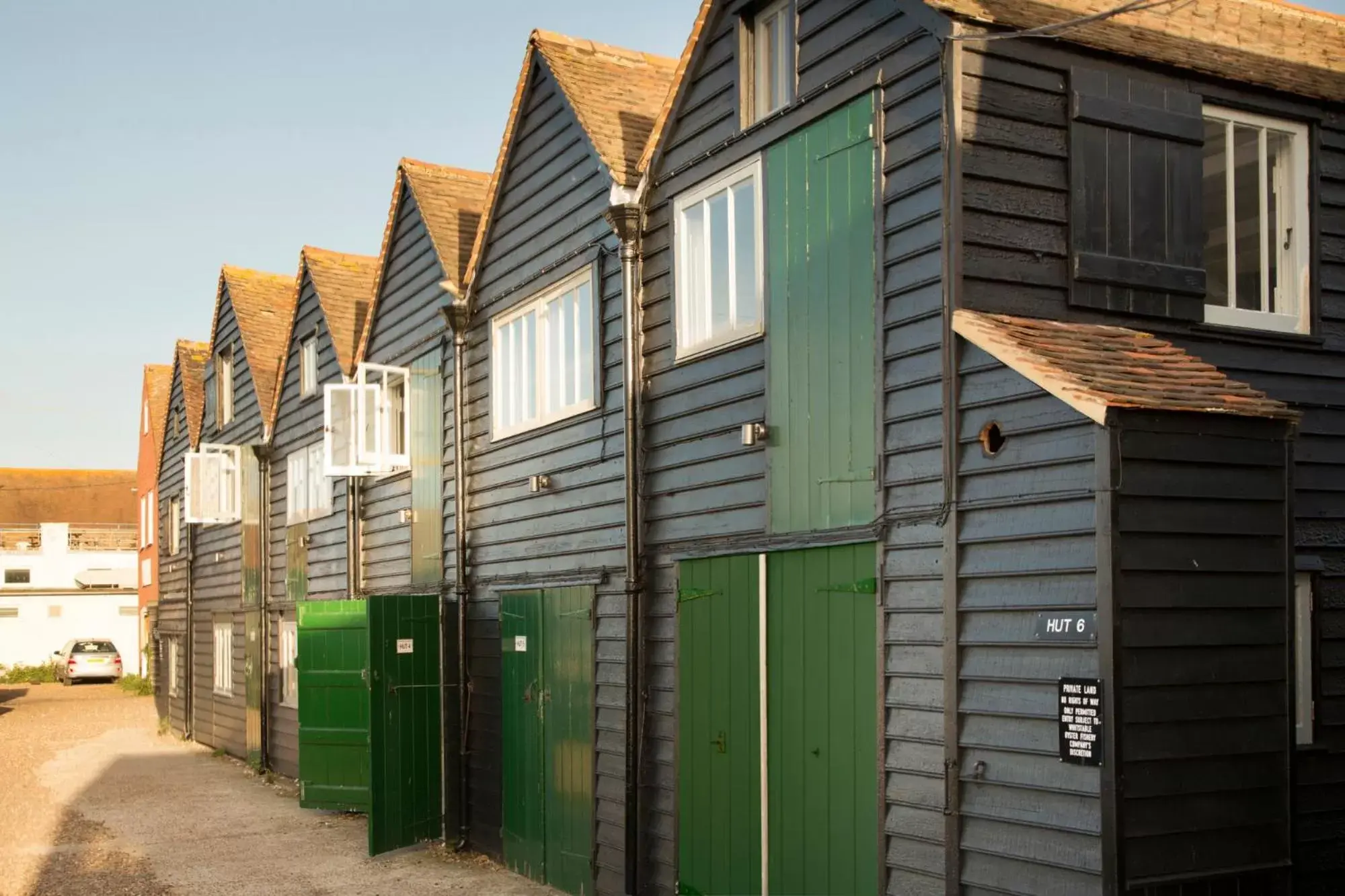 Property Building in Whitstable Fisherman's Huts