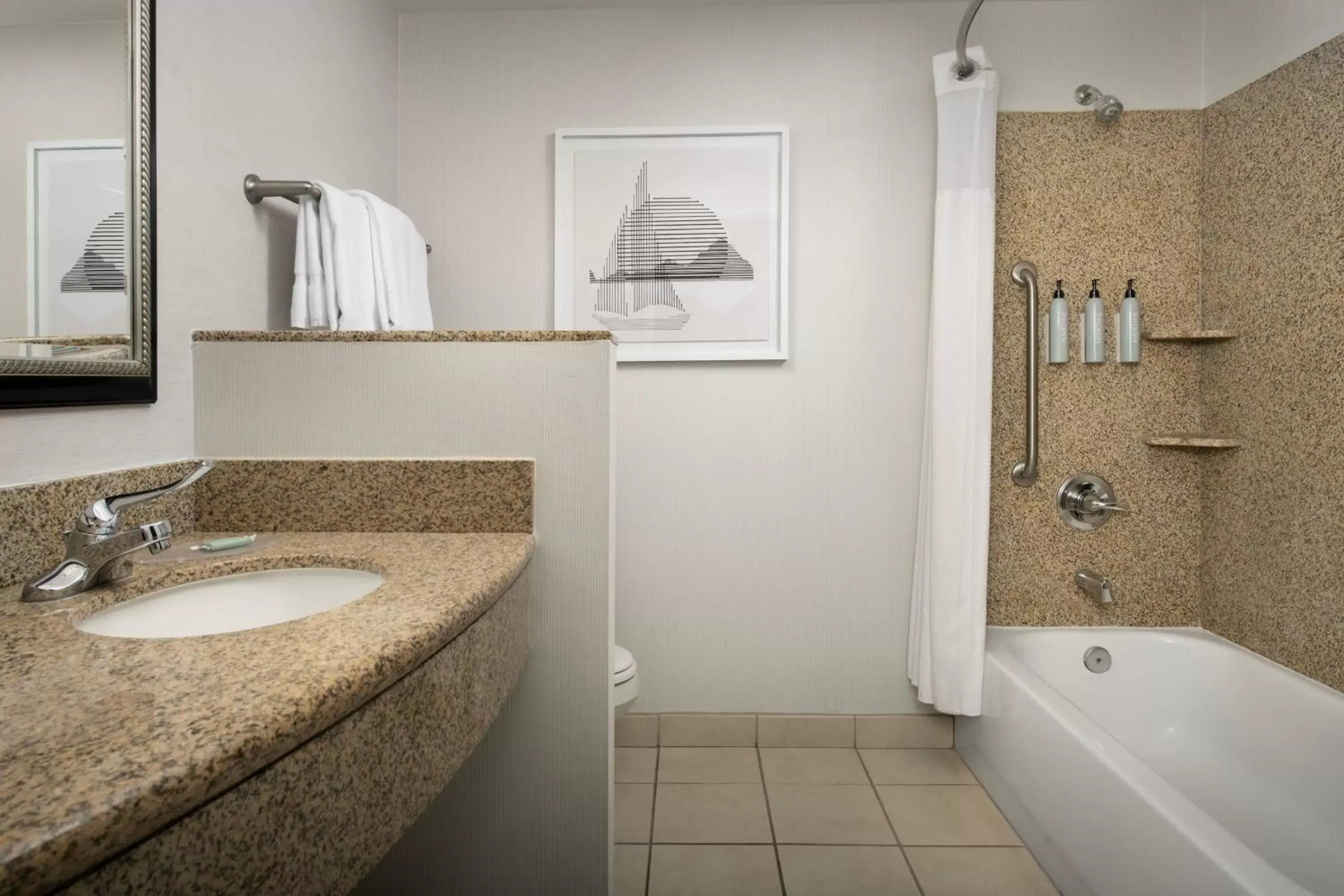 Bathroom in Courtyard by Marriott Seattle Kirkland