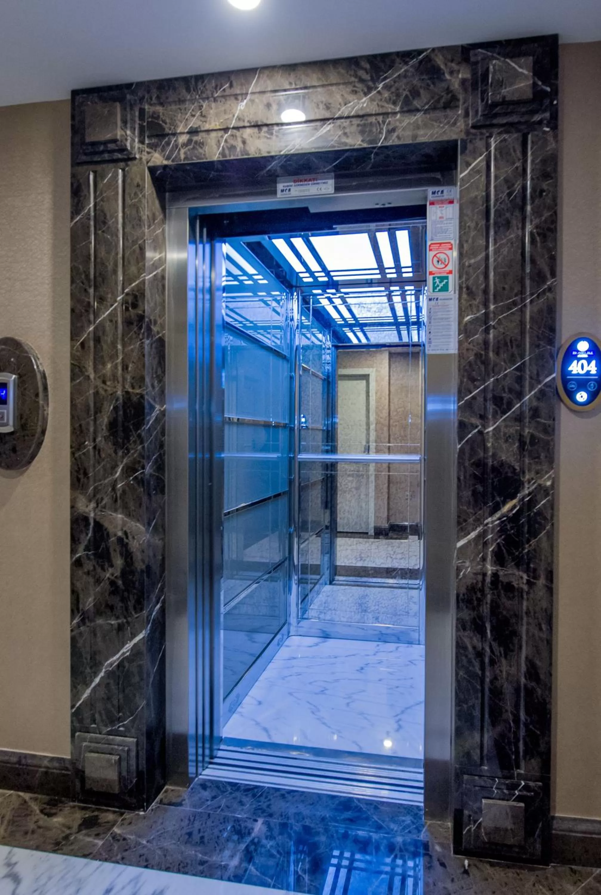 elevator in Homelike Hotel