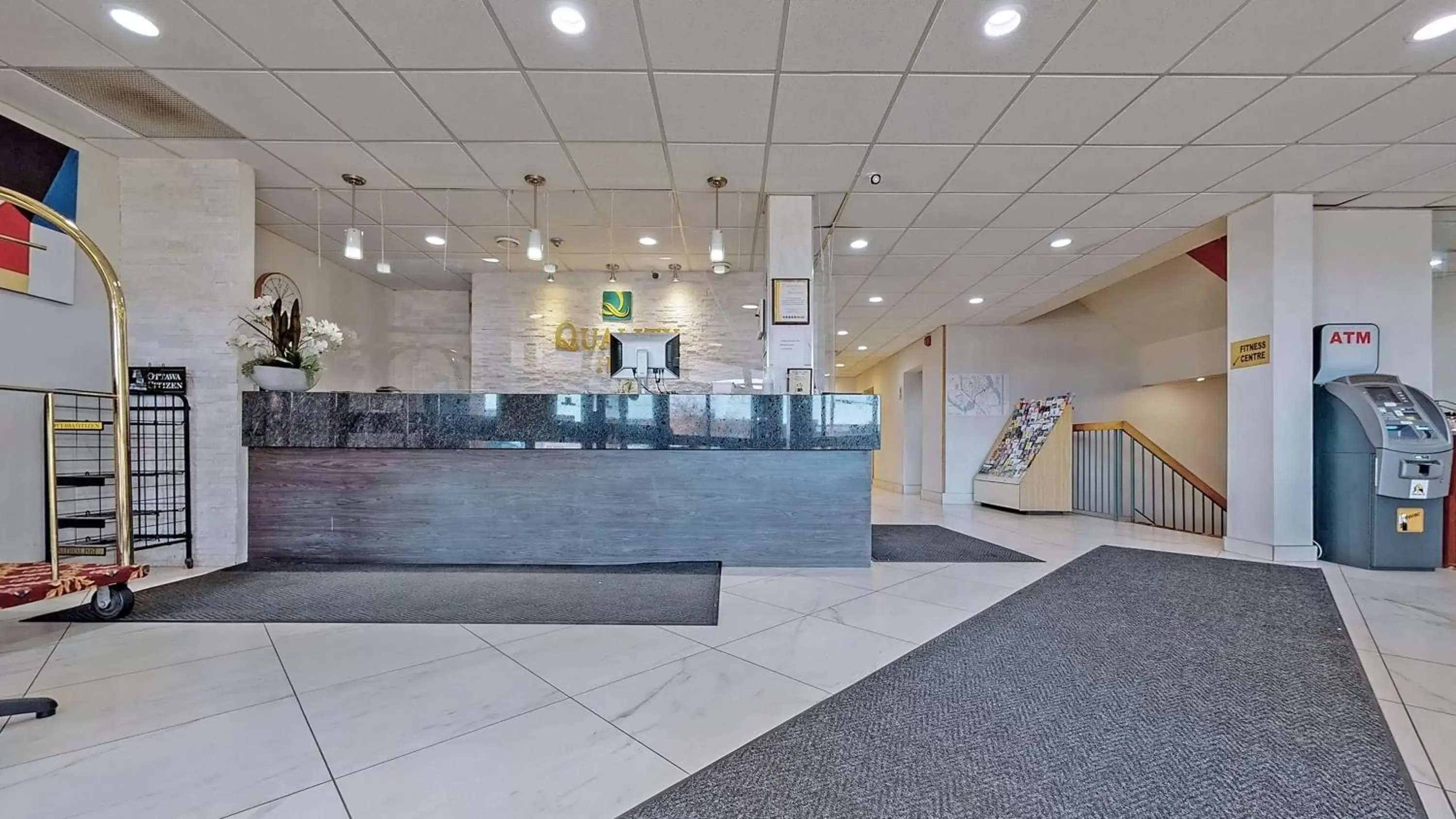 Lobby or reception in Ramada by Wyndham Arnprior Lobby or reception in Ramada by Wyndham Arnprior
