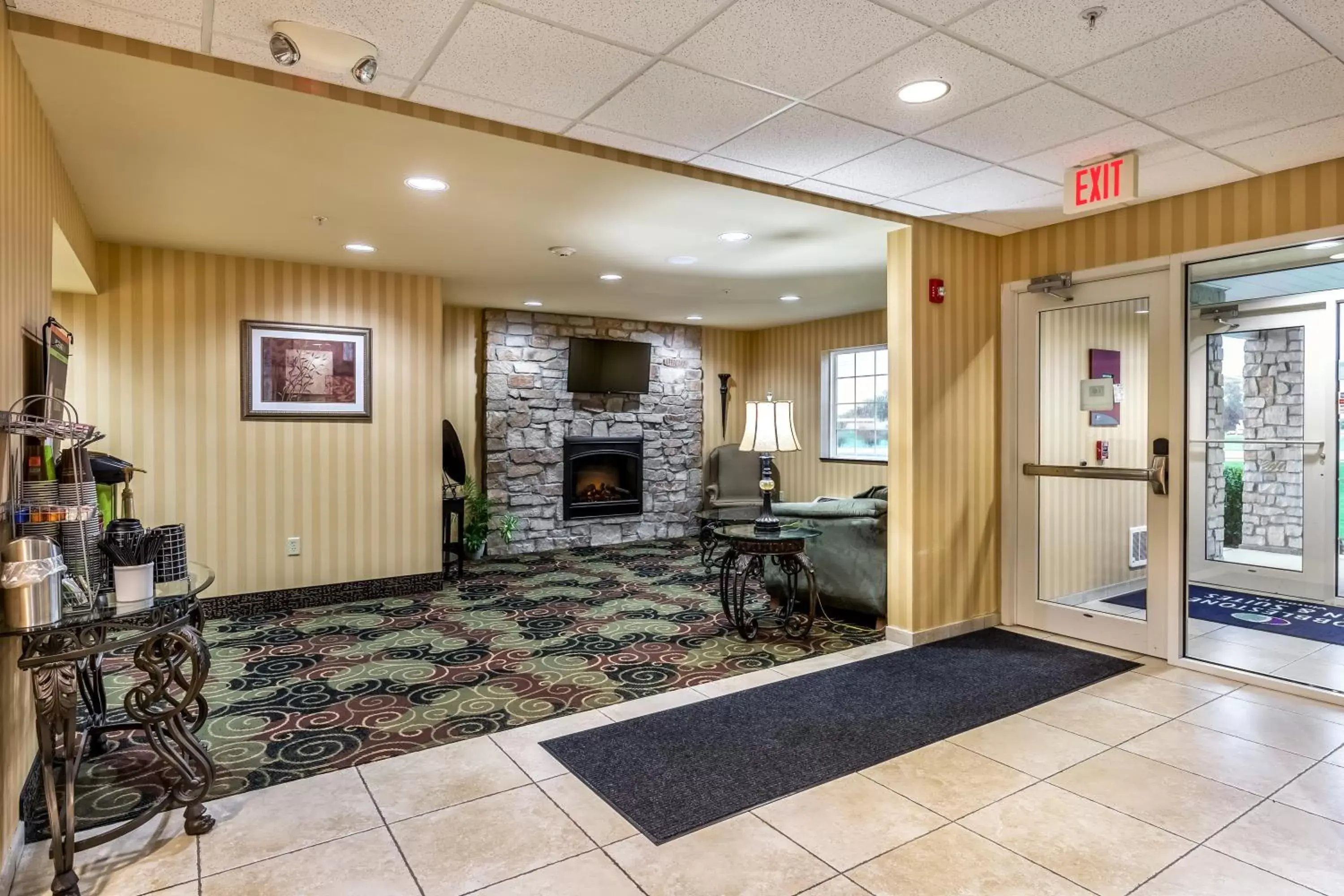 Lobby or reception in Cobblestone Inn & Suites - Vinton, IA