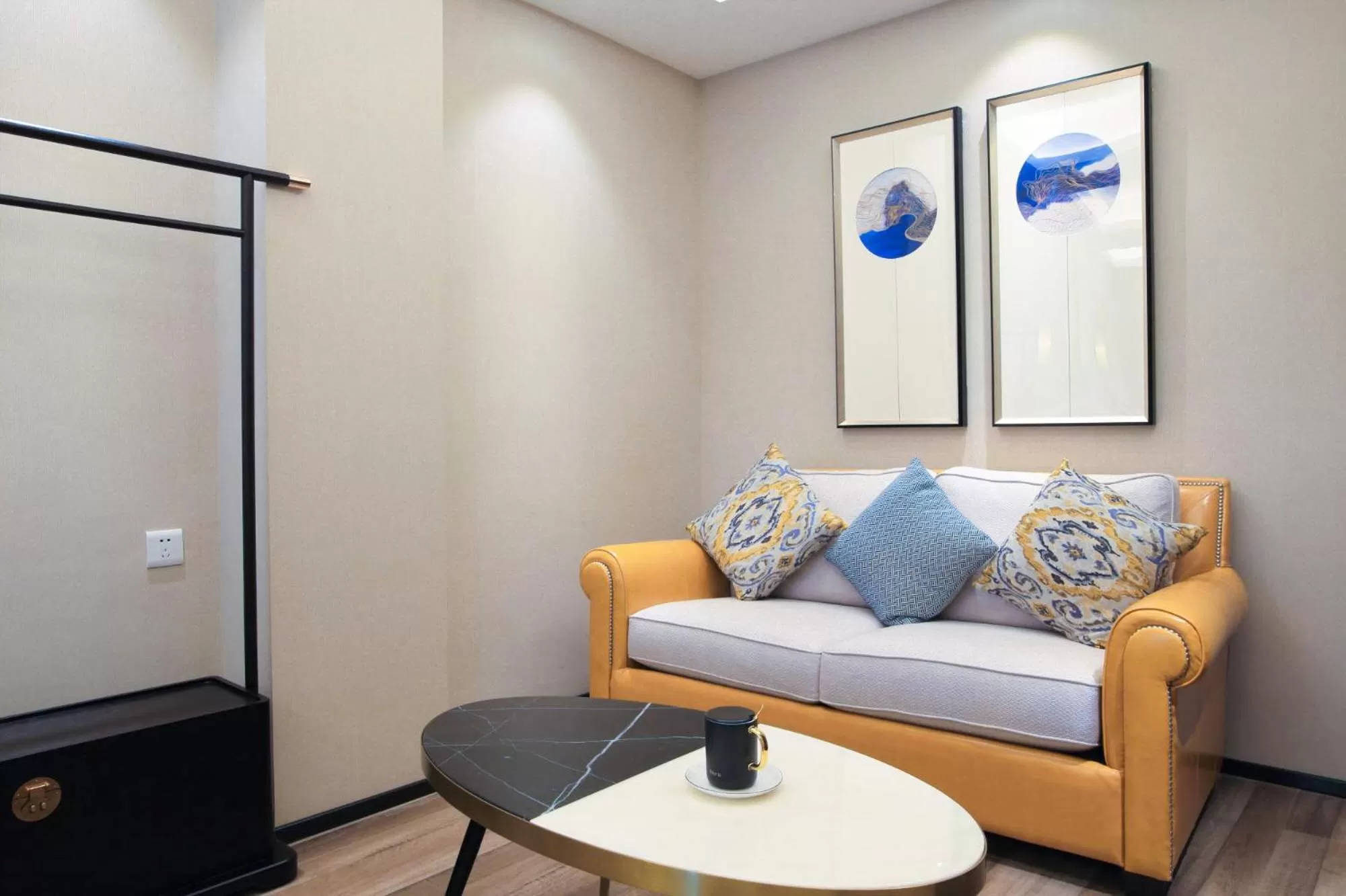 Seating area in Li River Resort Villa Hotel