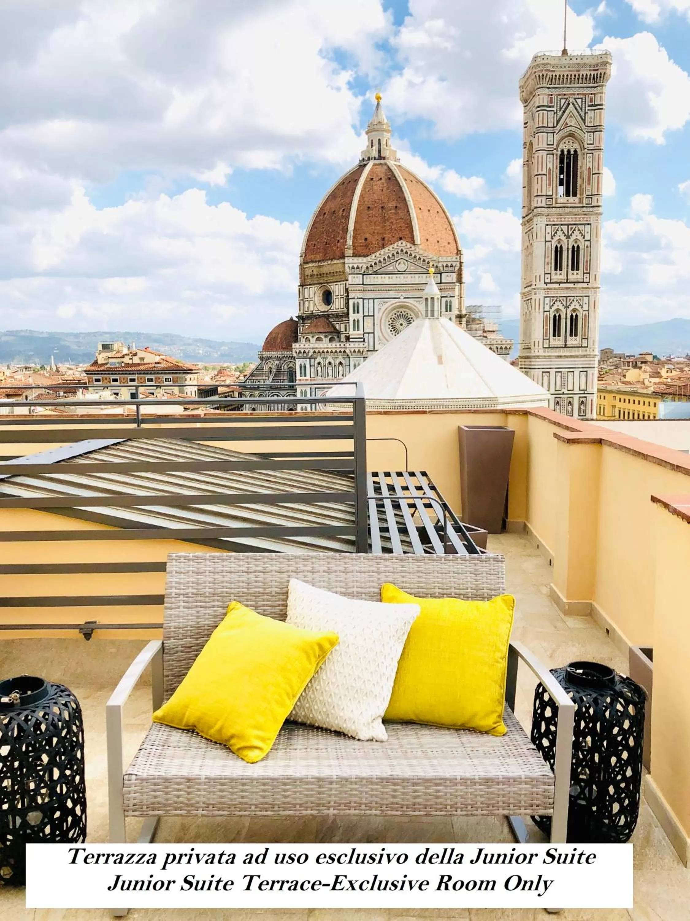 Balcony/Terrace in Hotel Perseo