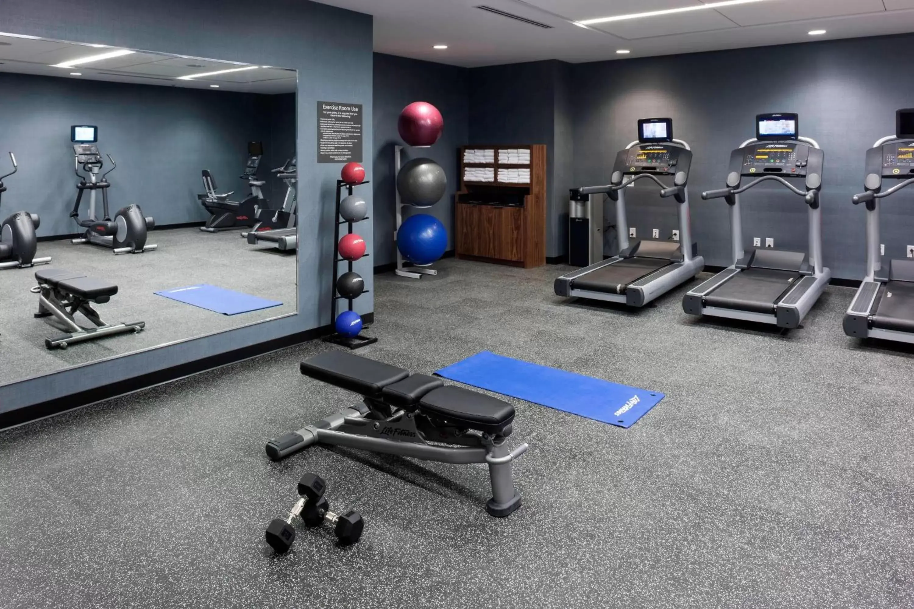 Fitness centre/facilities, Fitness Center/Facilities in Courtyard by Marriott Richmond Downtown