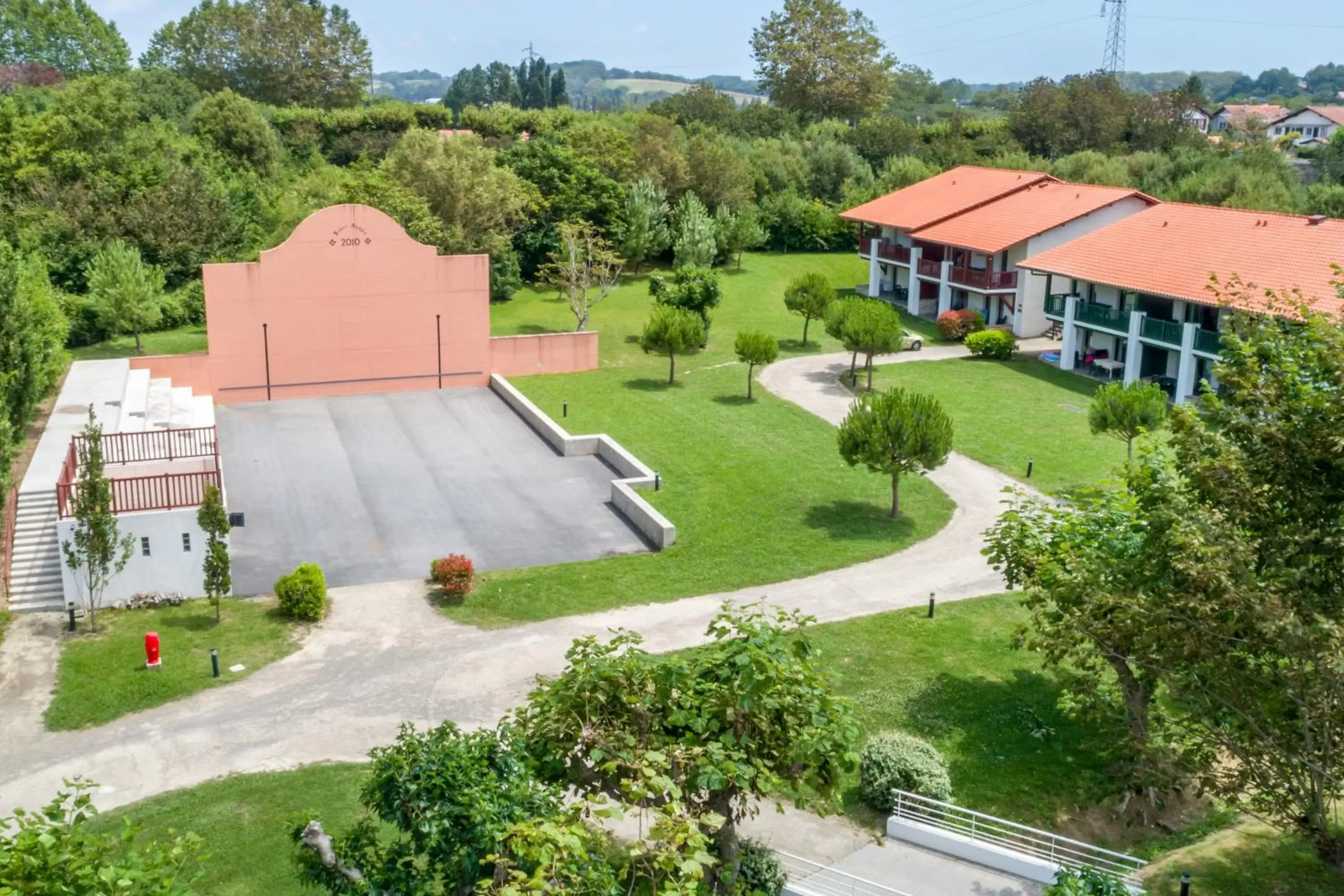 Sports, Bird's-eye View in Résidence Odalys Domaine Iratzia