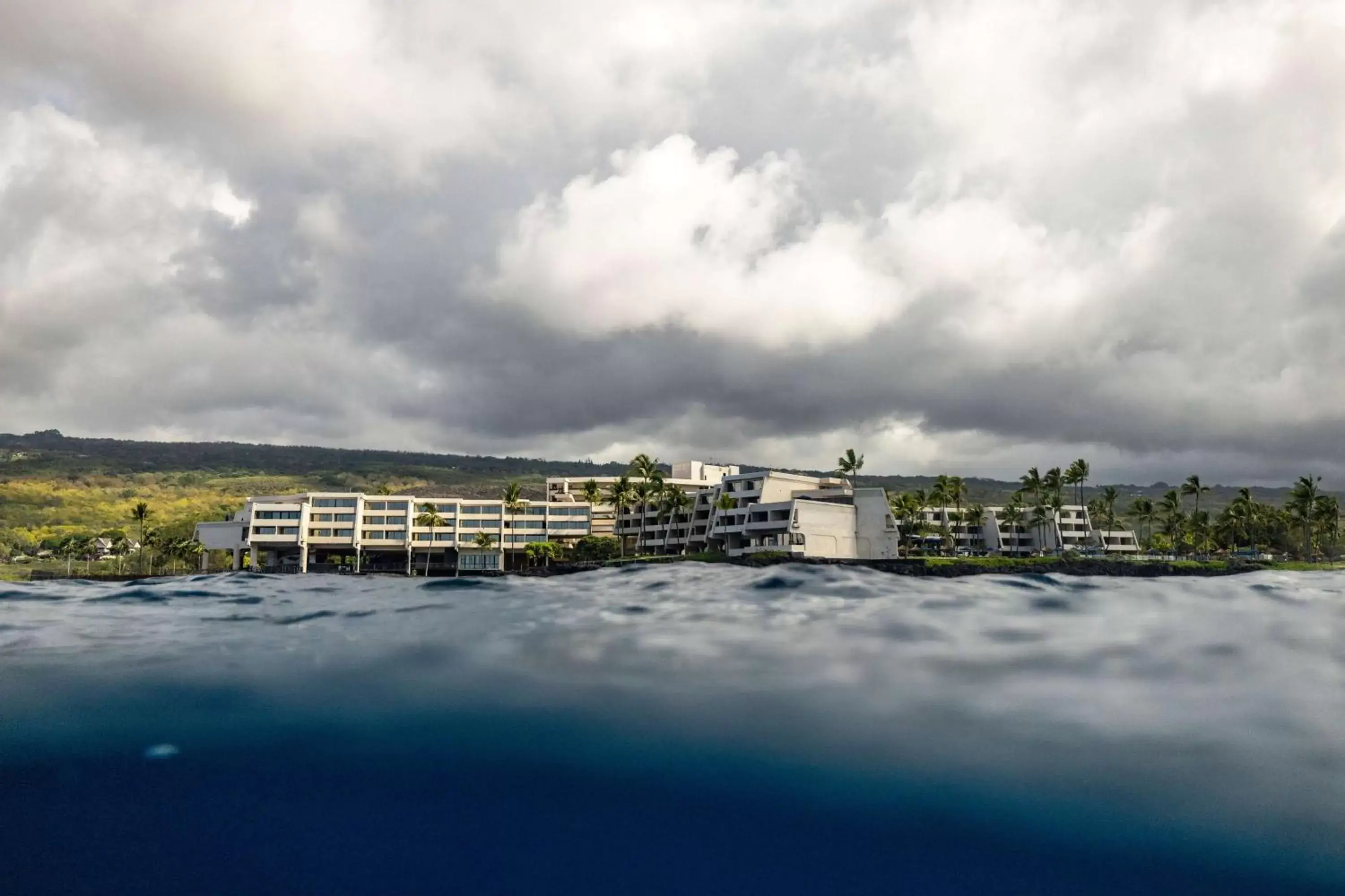 Property Building in Outrigger Kona Resort and Spa