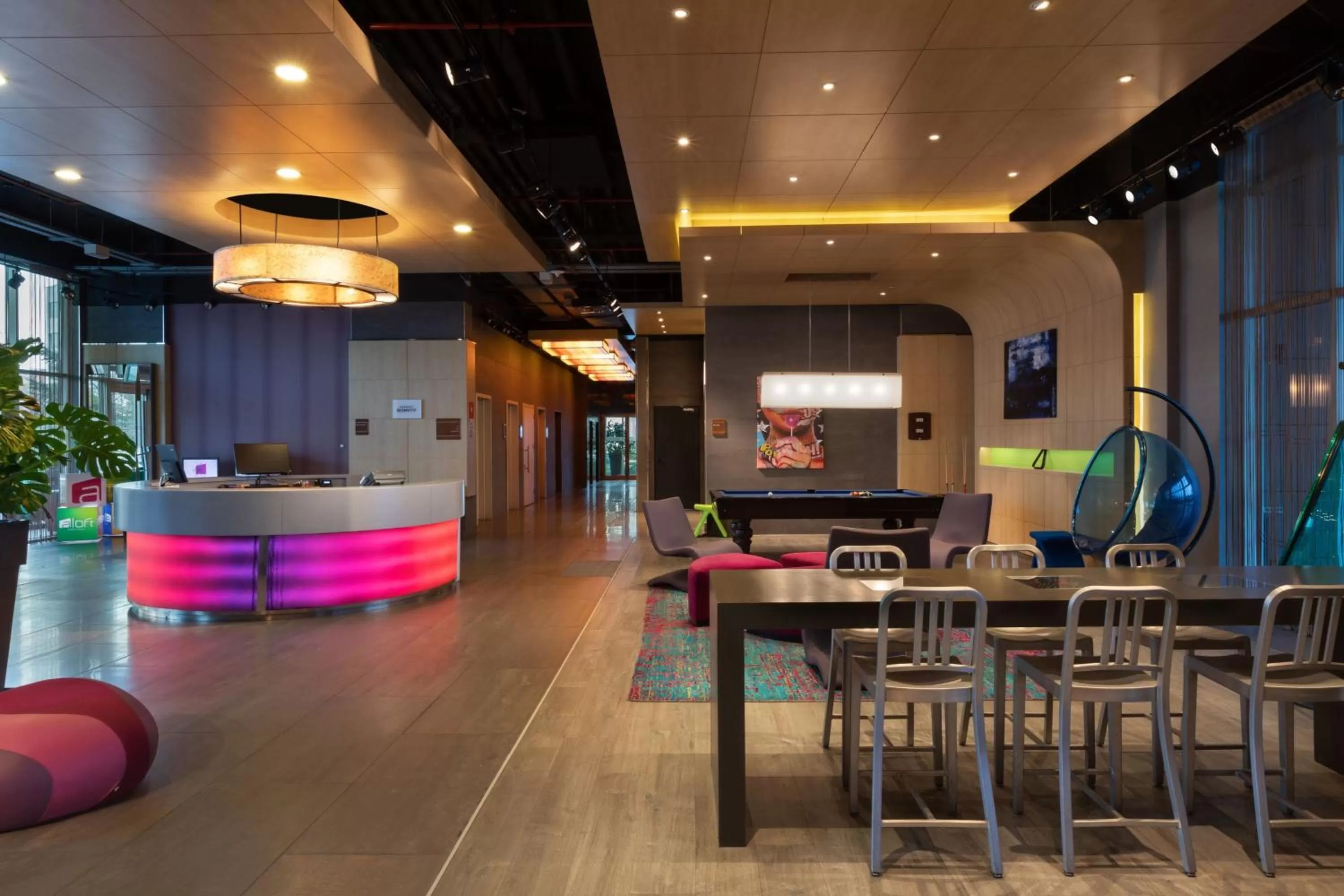 Lobby or reception in Aloft Bursa Hotel