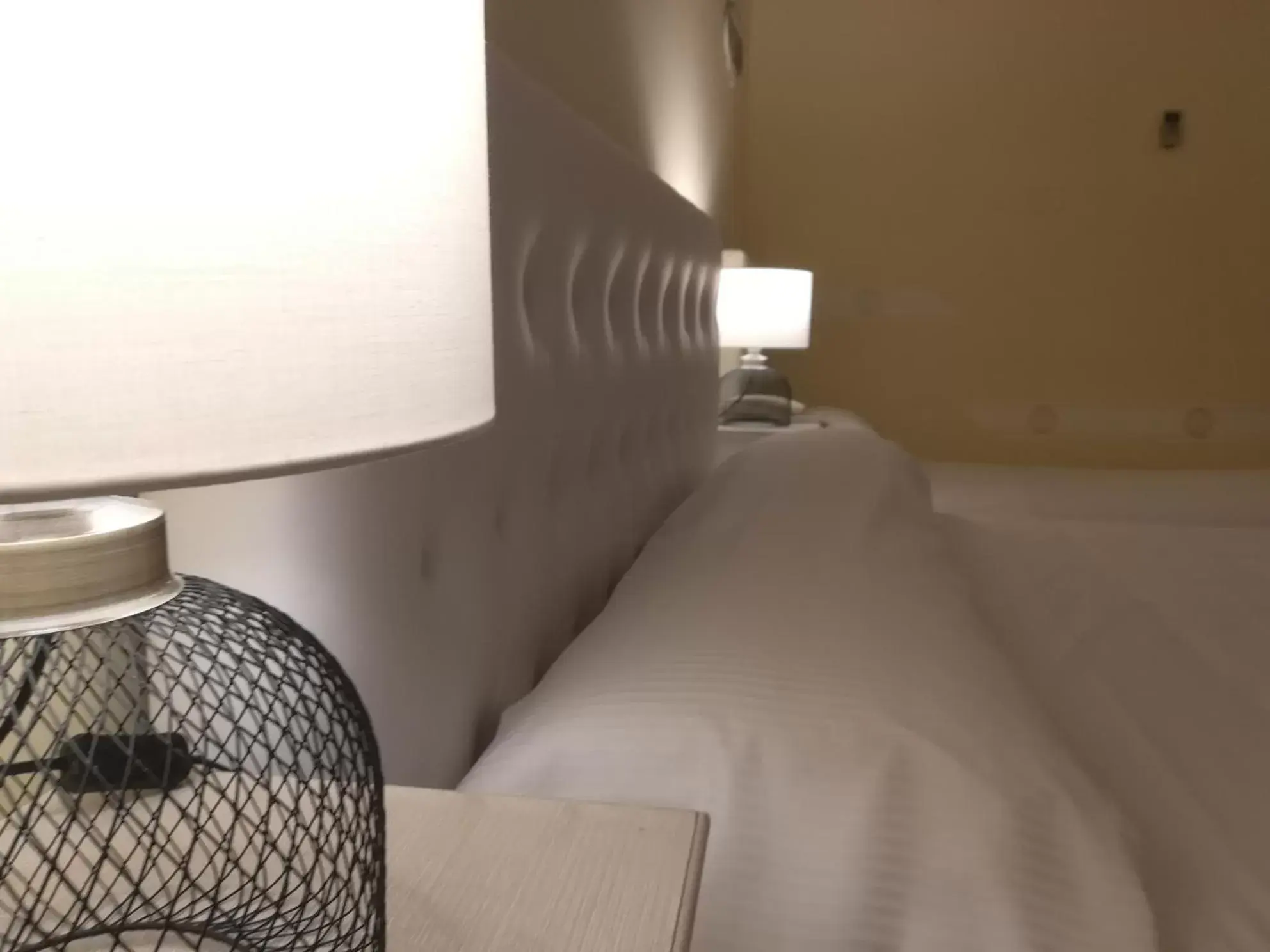 Bed in Hotel Palladium