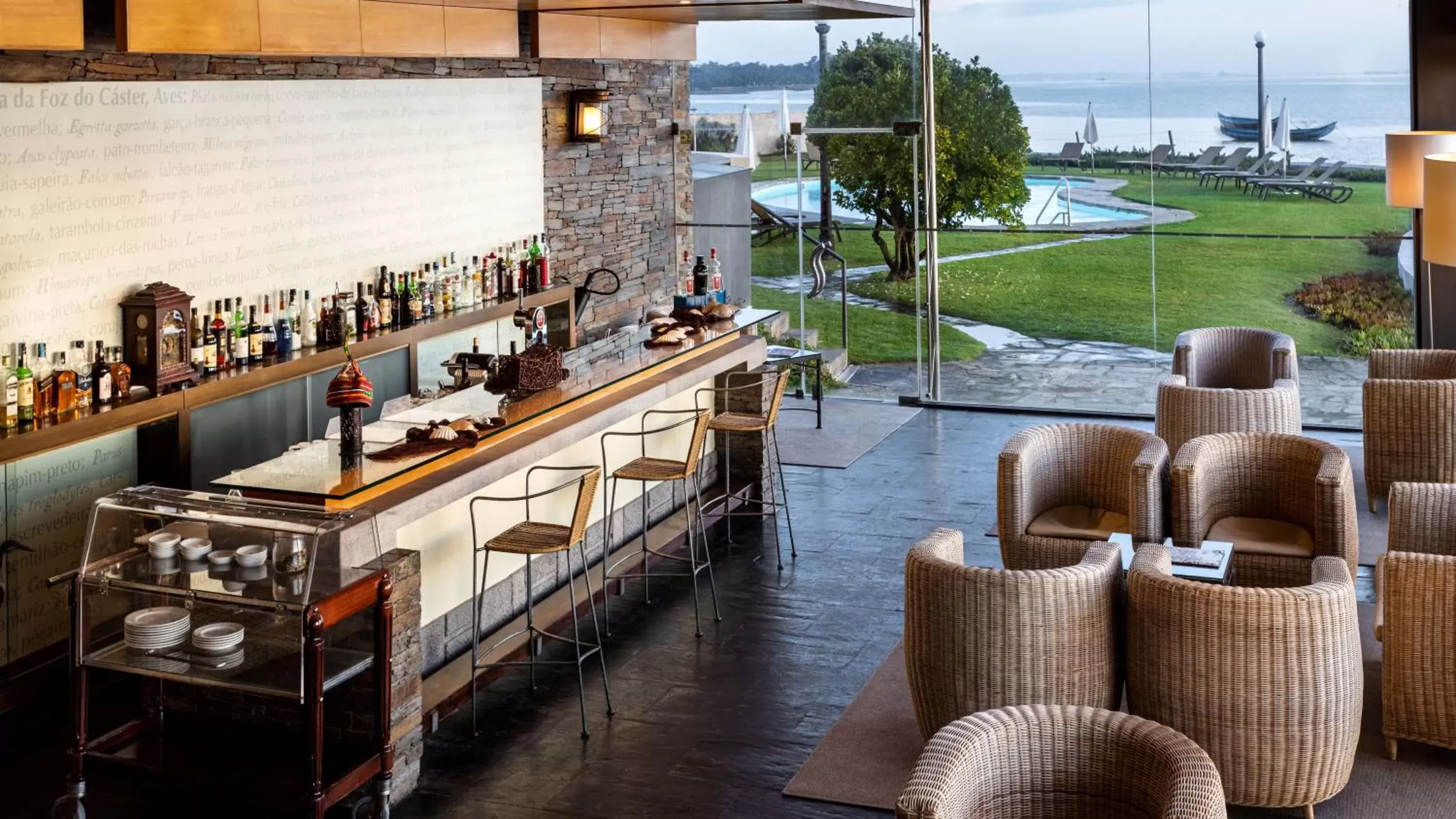 Lounge or bar in Pousada da Ria Lounge or bar in Pousada da Ria