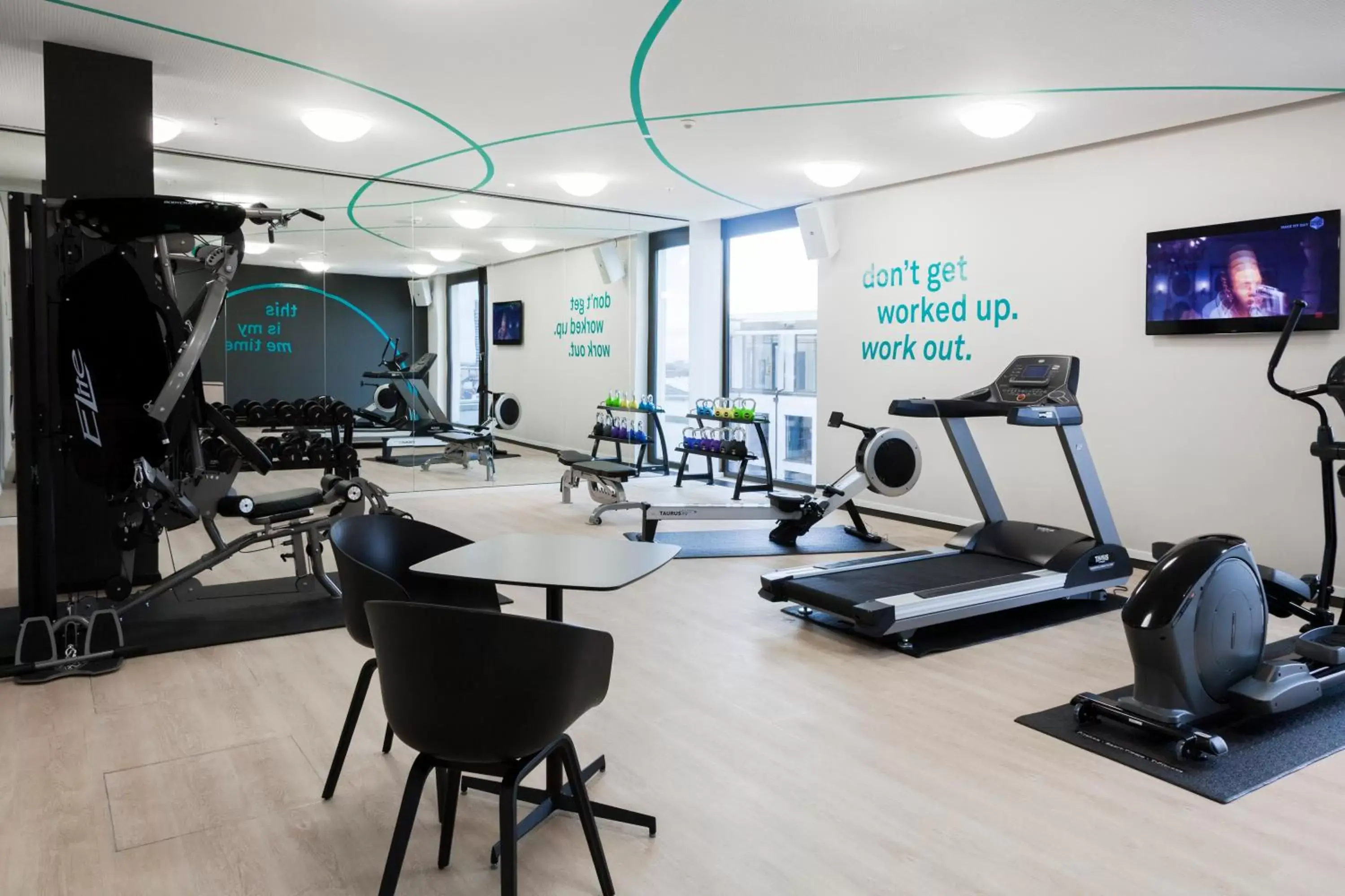 Fitness centre/facilities, Fitness Center/Facilities in Radisson Blu Hotel, Mannheim