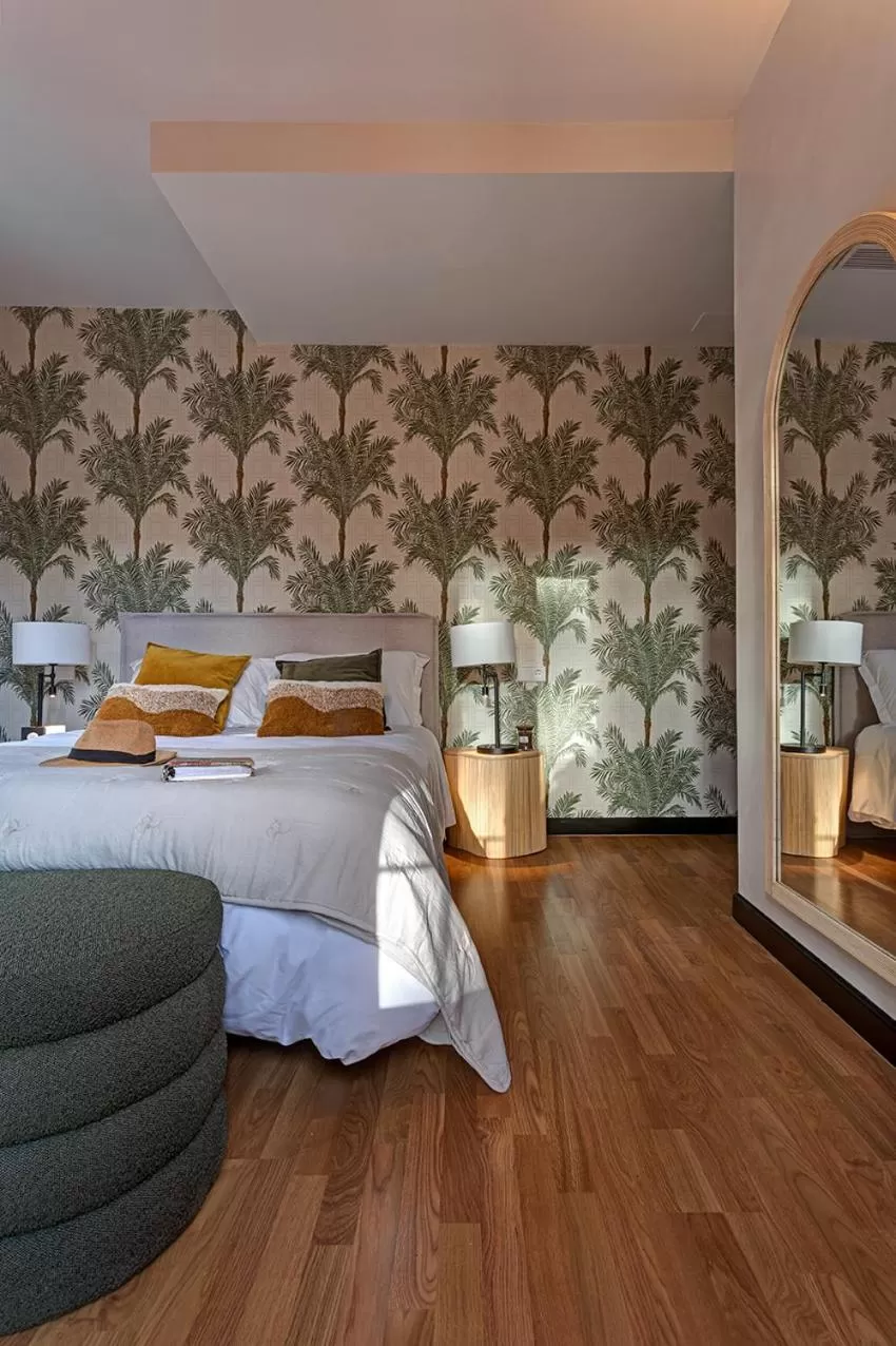 Bed in Hospedium Hotel La Farm