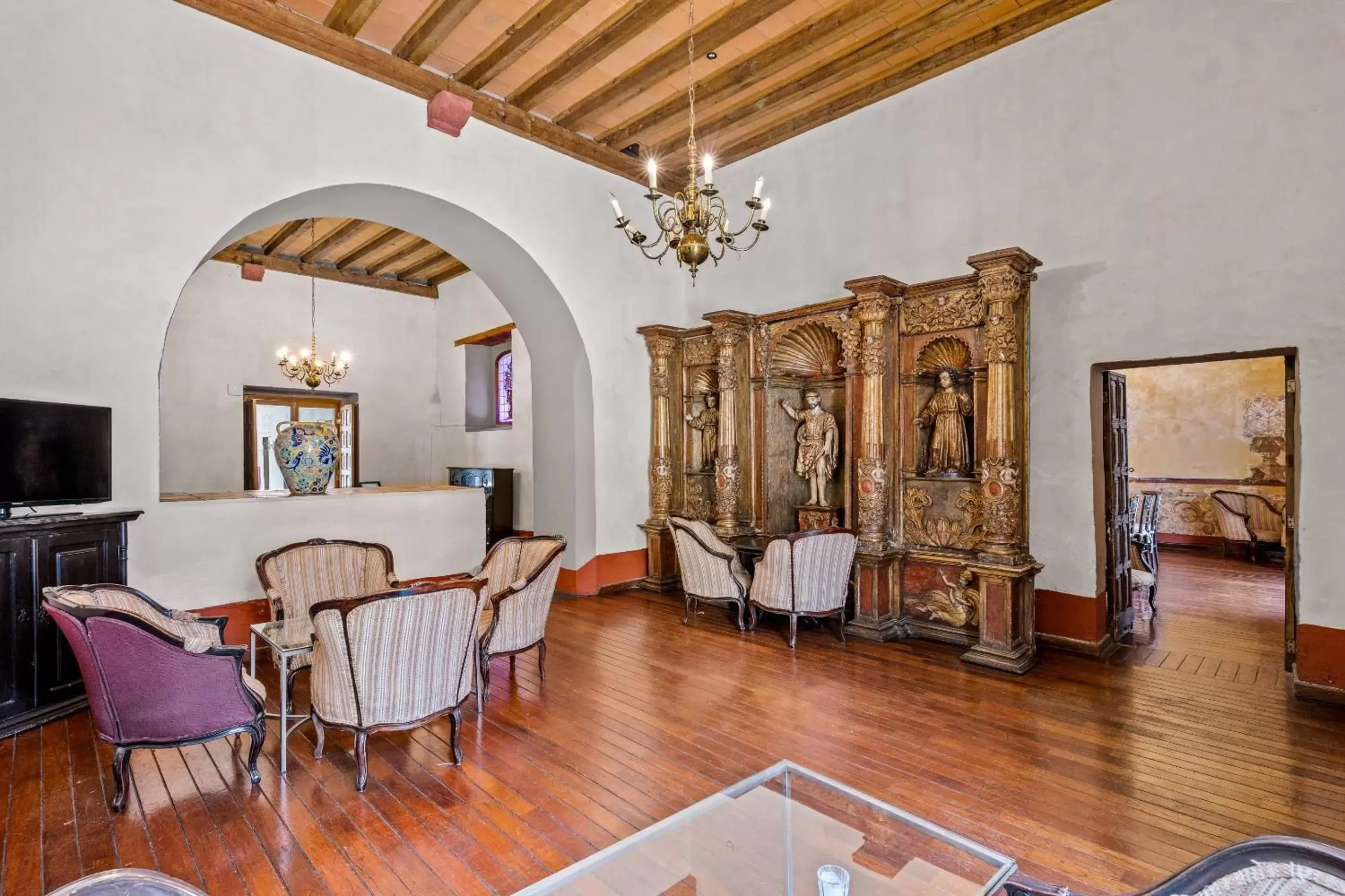 Lobby or reception, Seating Area in Quinta Real Puebla