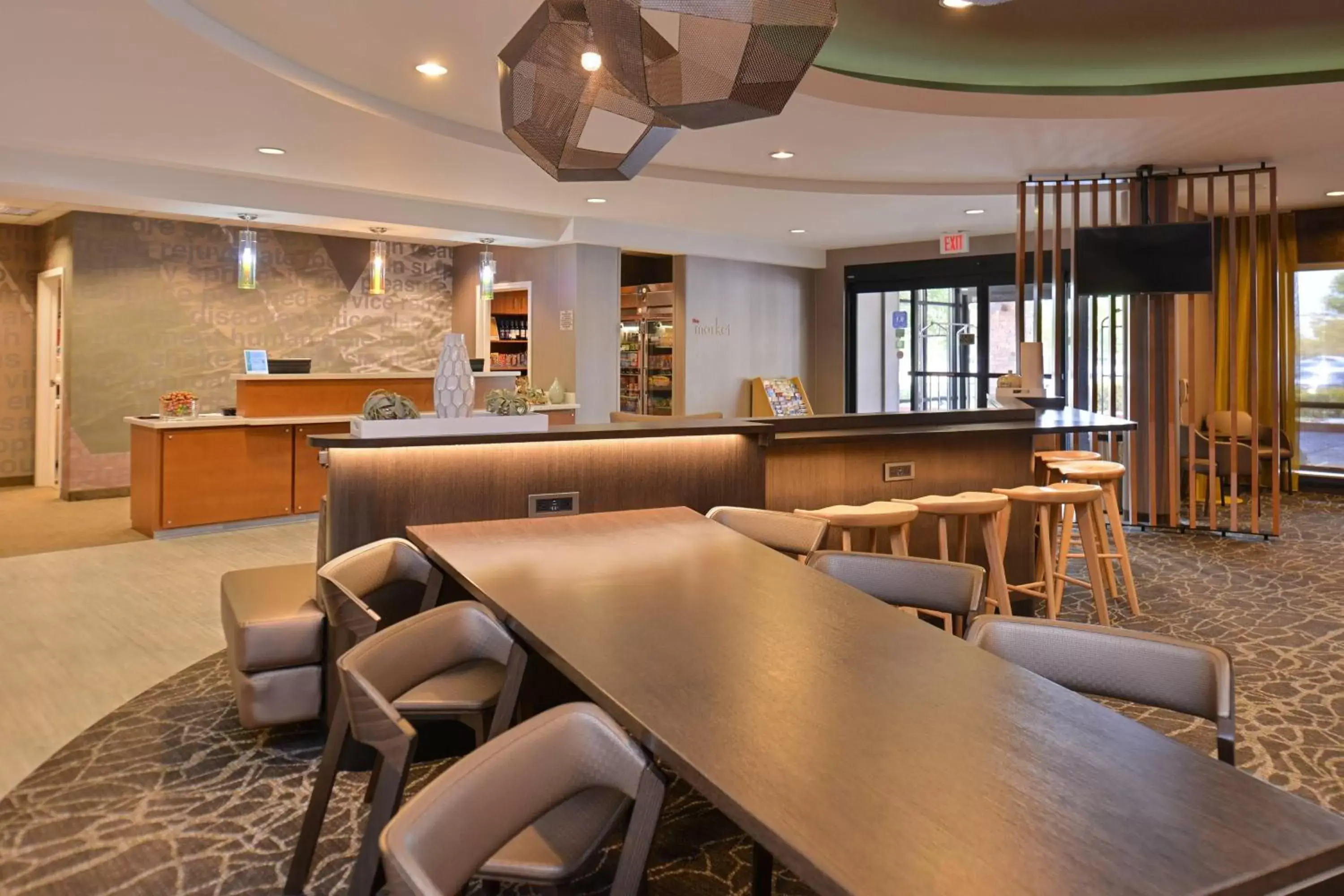 Lobby or reception, Lounge/Bar in SpringHill Suites by Marriott Sacramento Roseville