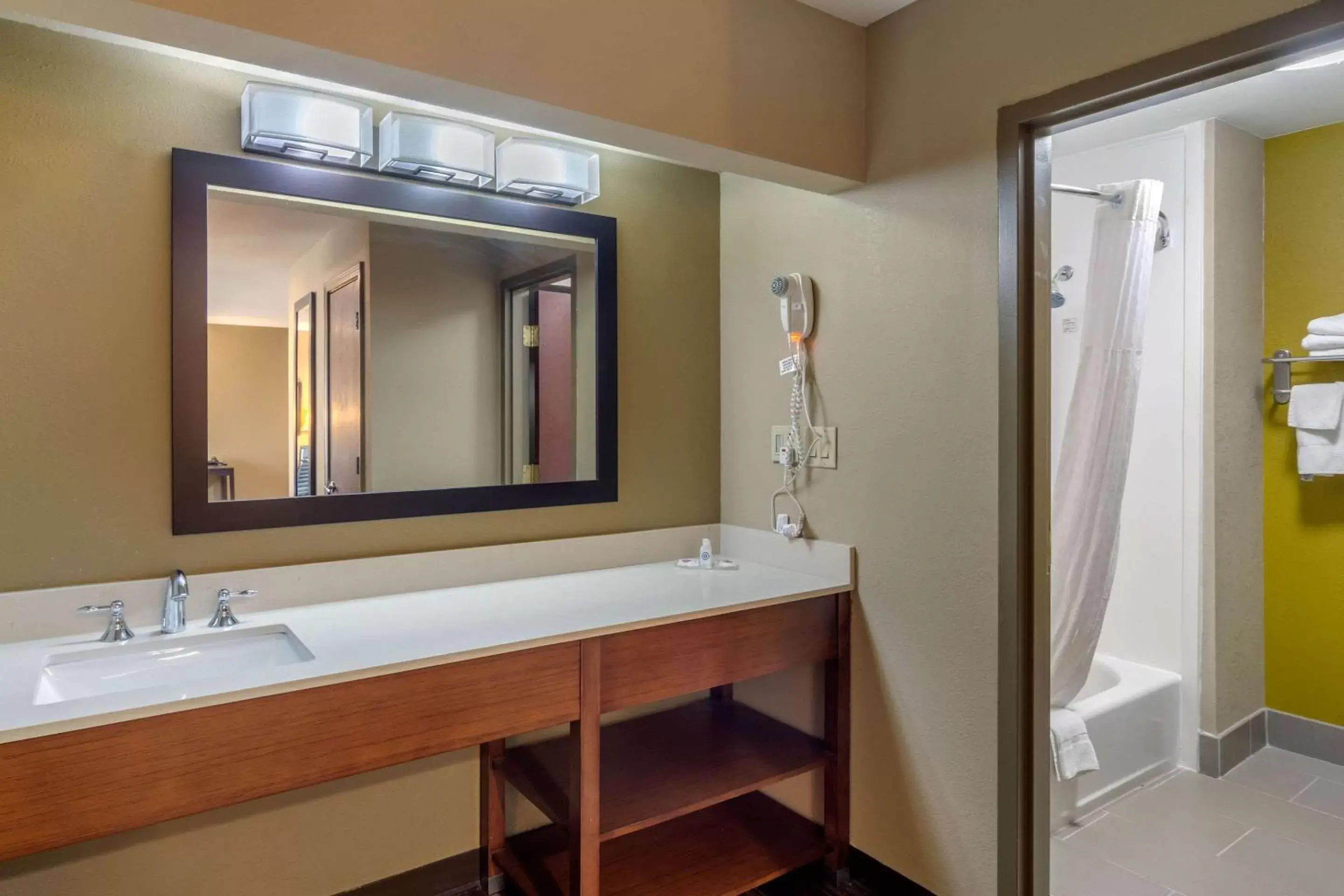 Photo of the whole room, Bathroom in Comfort Inn & Suites Perry National Fairgrounds Area