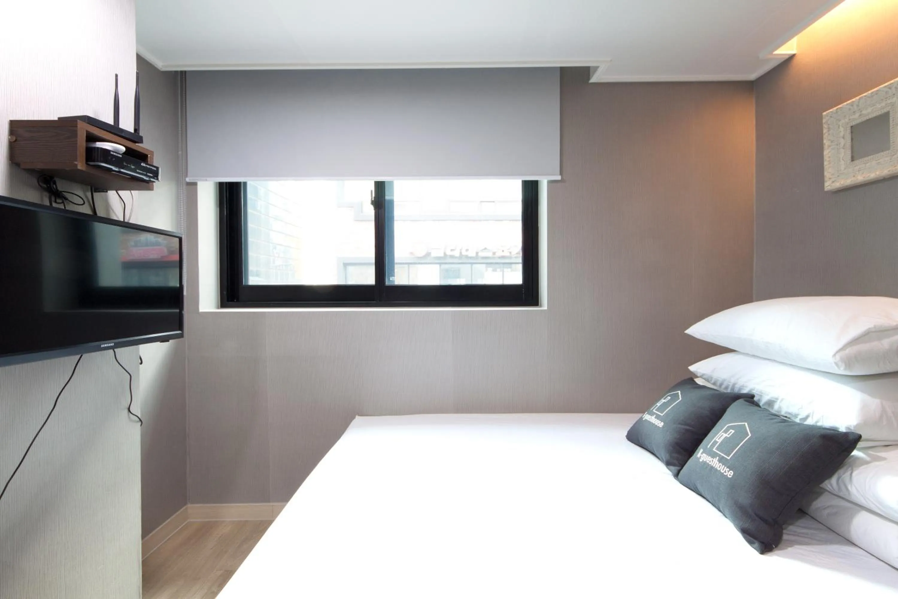 Standard Double Room in K-Grand Hostel Gangnam1