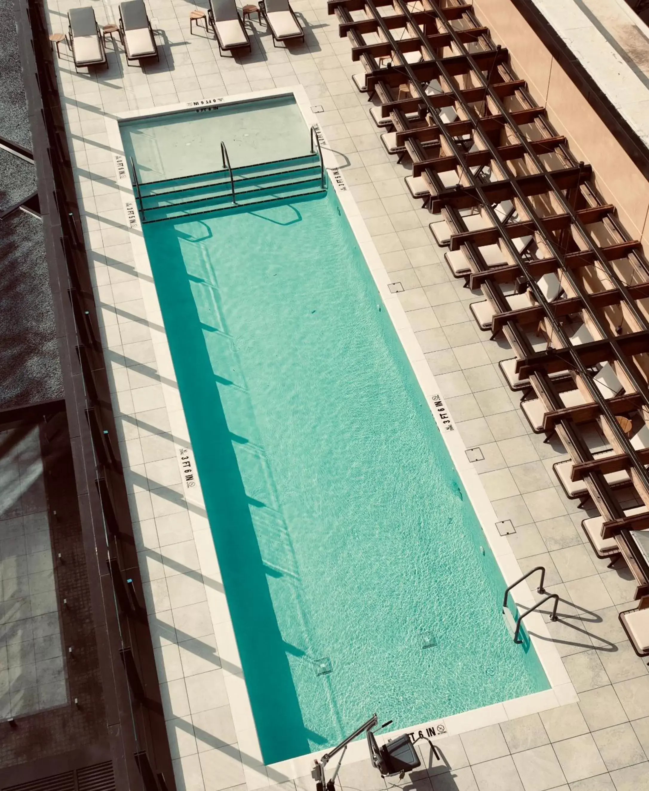 Pool View in Nobu Hotel Atlanta