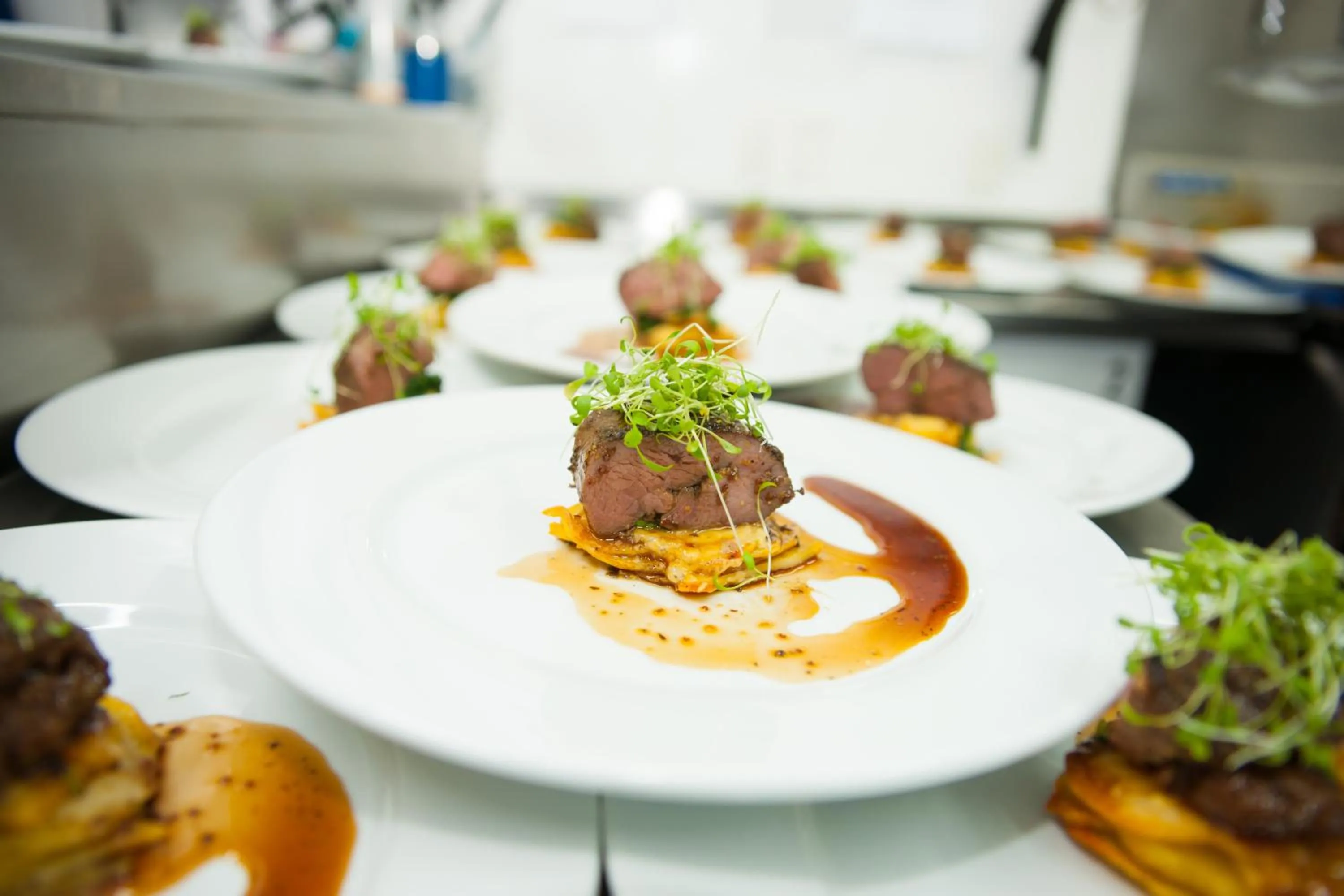 Food close-up in Black Swan Lakeside Boutique Hotel