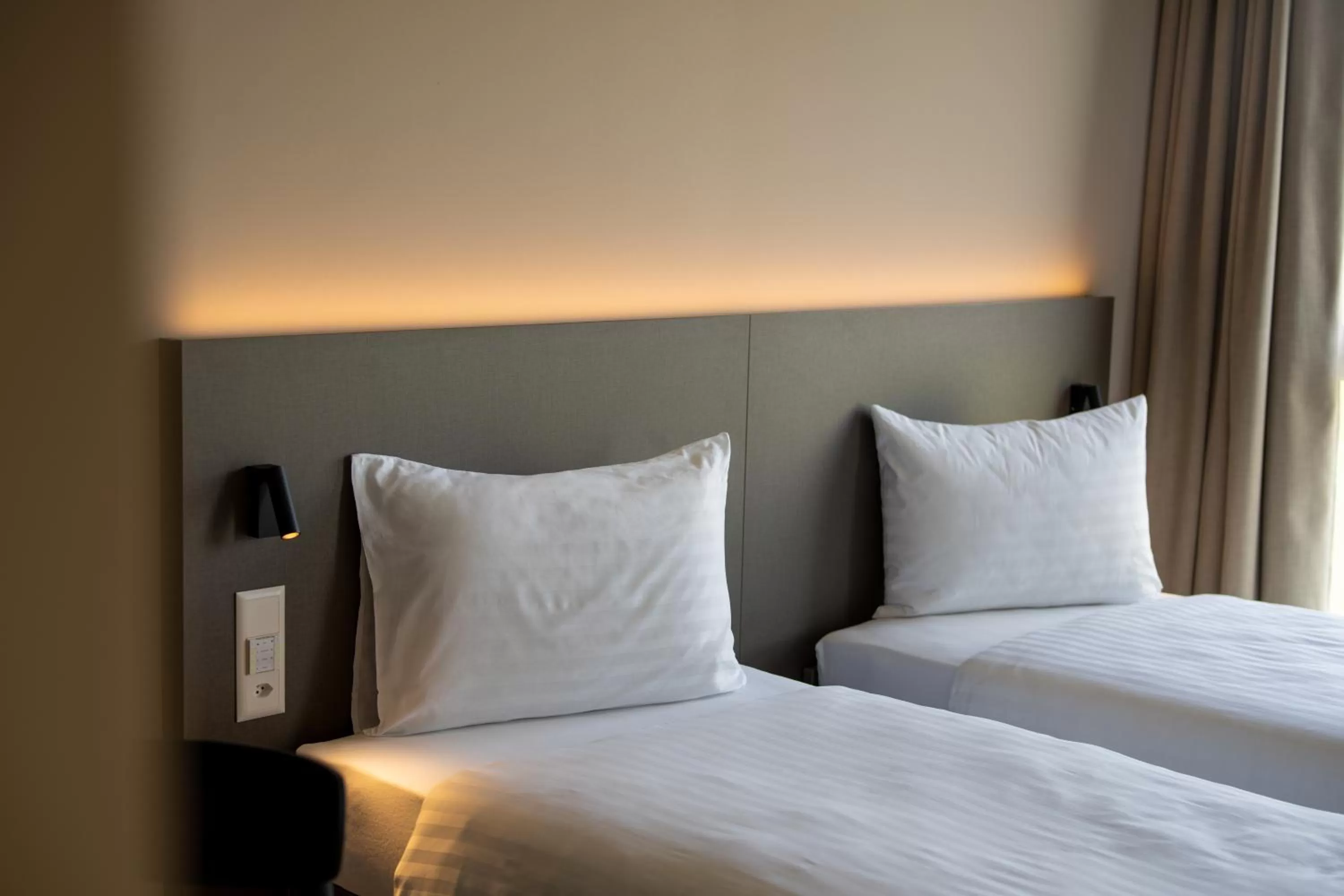 Bed in b-smart motel Schaan