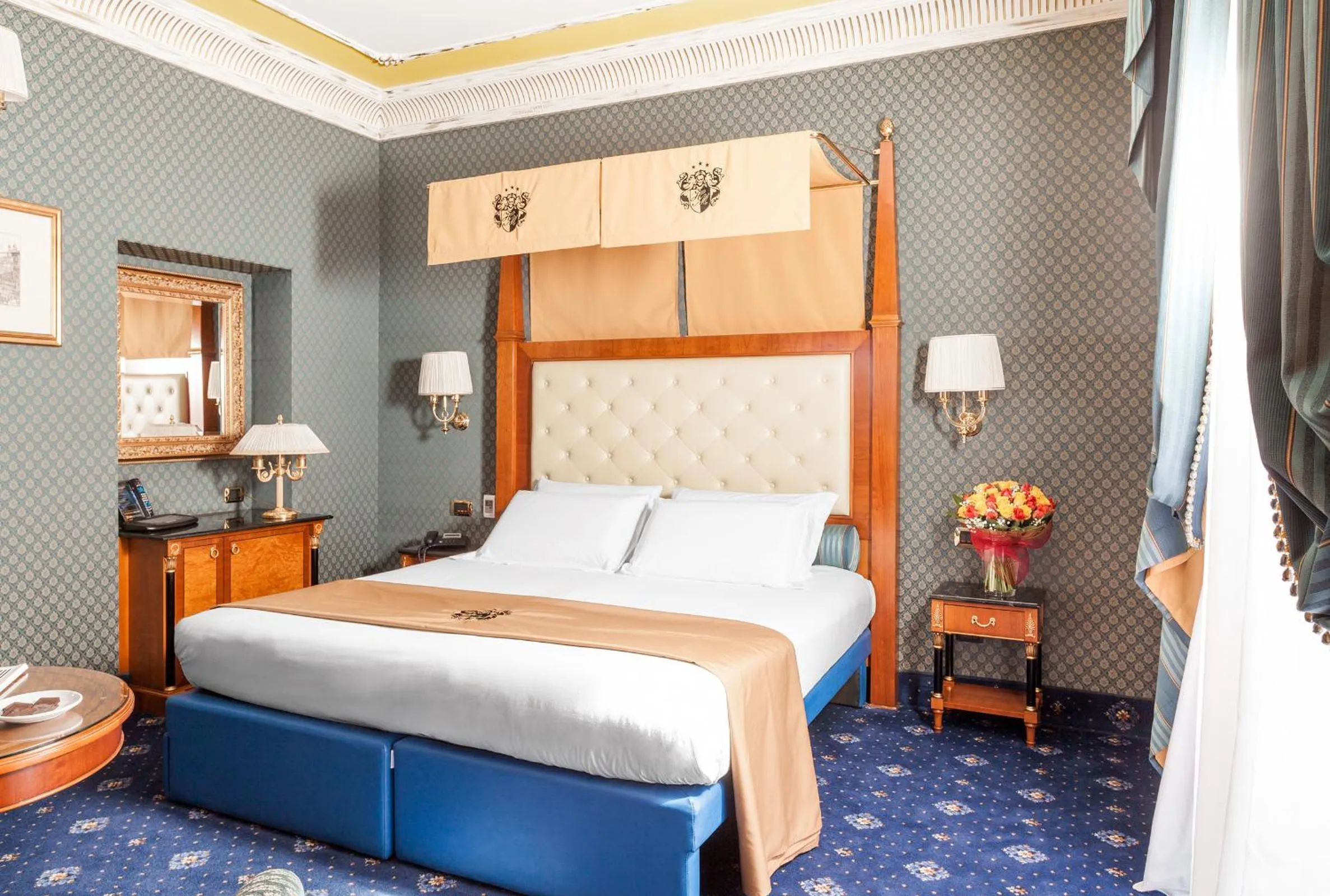 Bedroom, Bed in Hotel Manfredi Suite In Rome